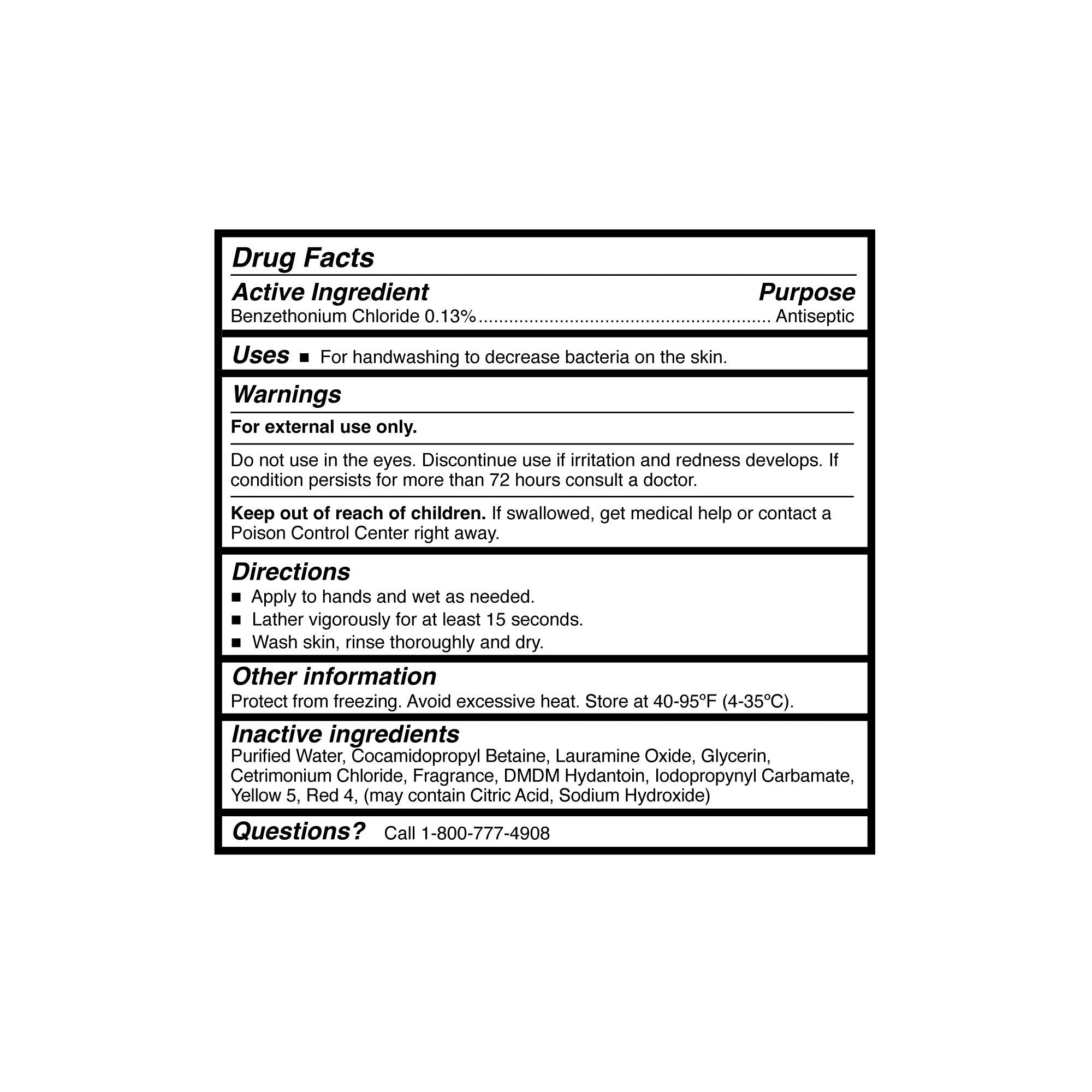 McKesson Clean Scent Foaming Antibacterial Soap, 18-ounce pump bottle 53-23127-18