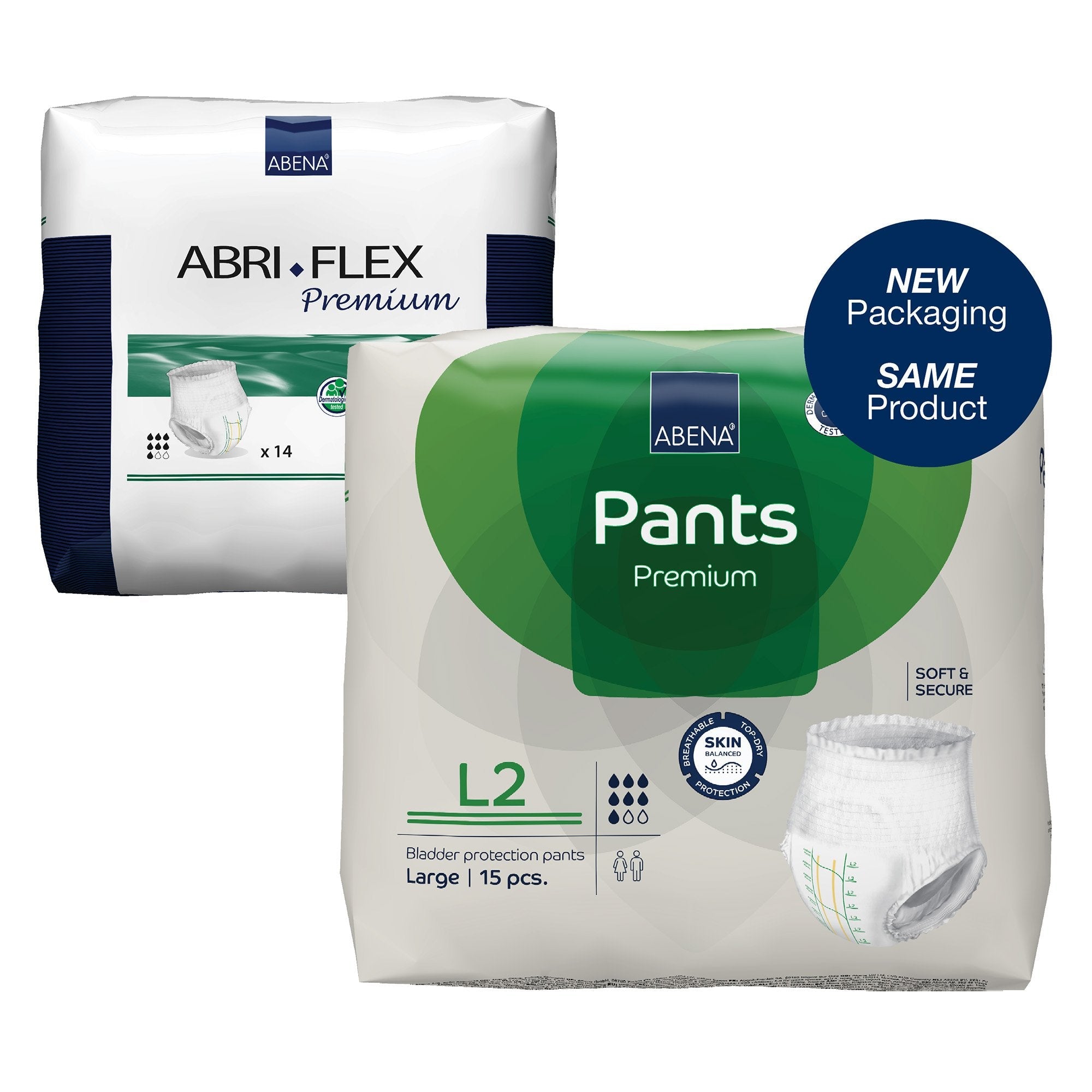 Abena® Premium Pants L2 Incontinence Brief, Large 1000021326