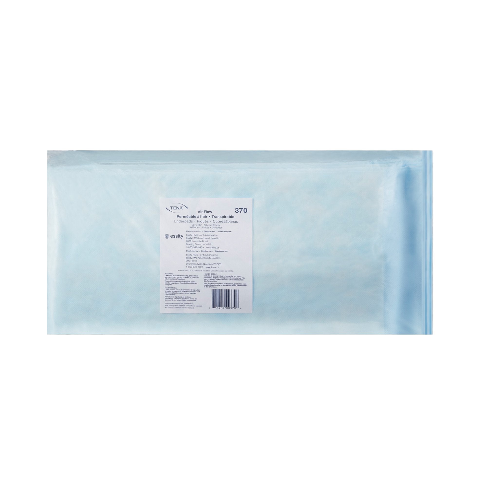 Tena® Air Flow Low Air Loss Underpad, 23 x 36 Inch 370