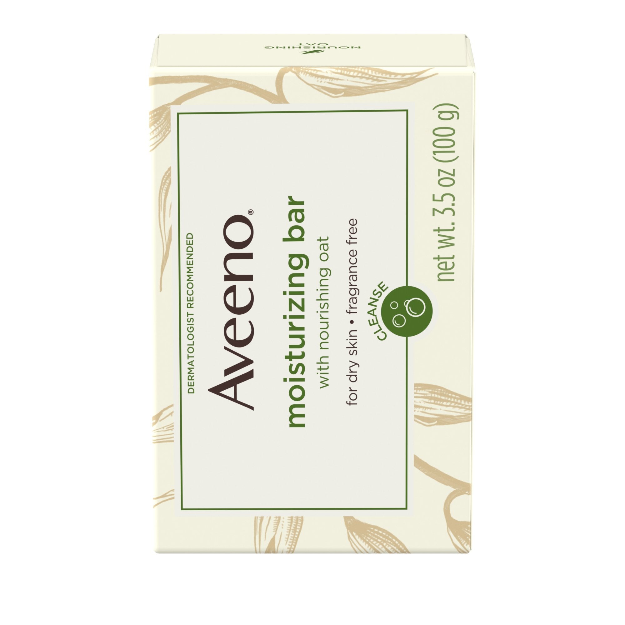 Aveeno® Moisturizing Cleansing Bar, 3.5 oz. 100362300