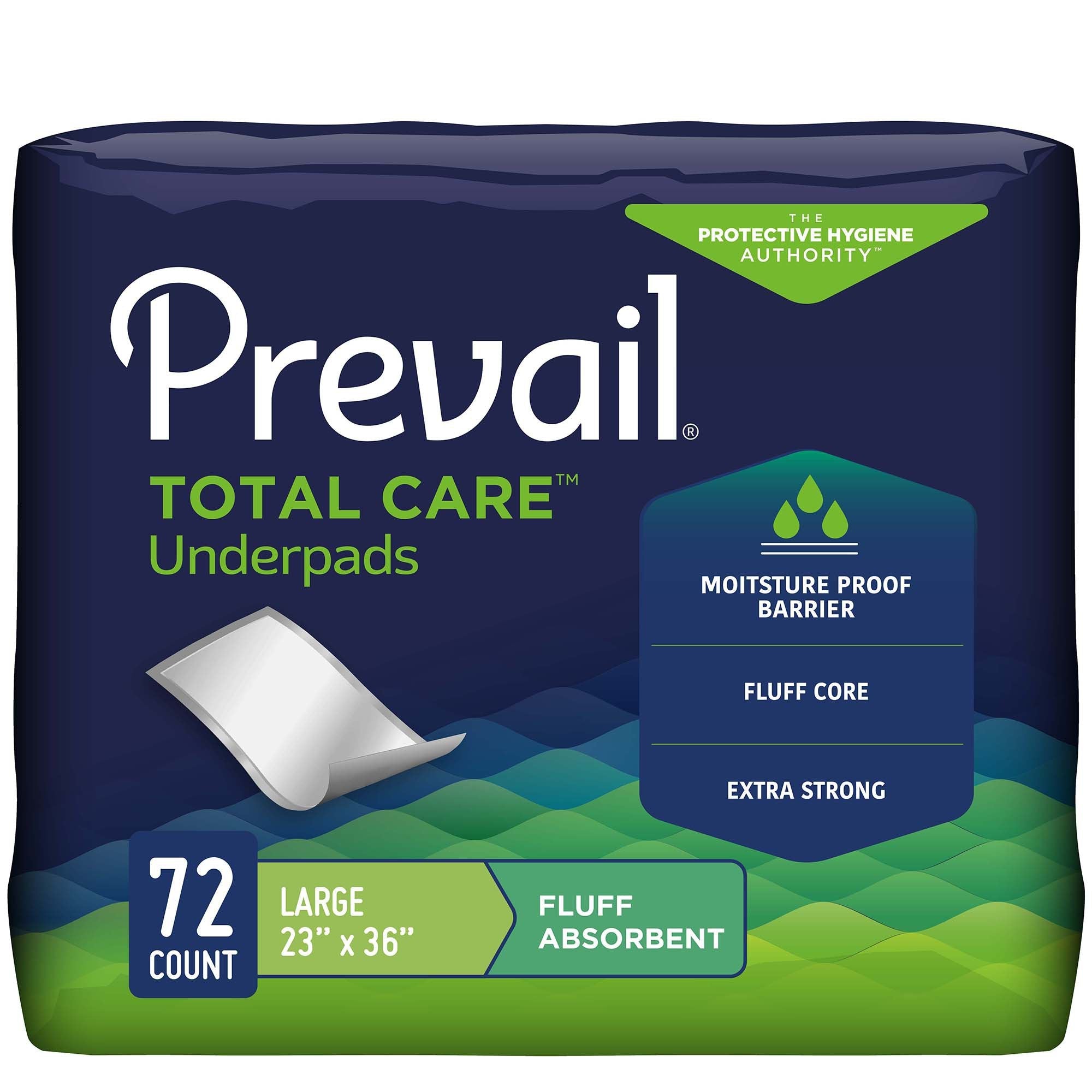 Prevail® Fluff Underpad, 23 x 36 Inch PV-418