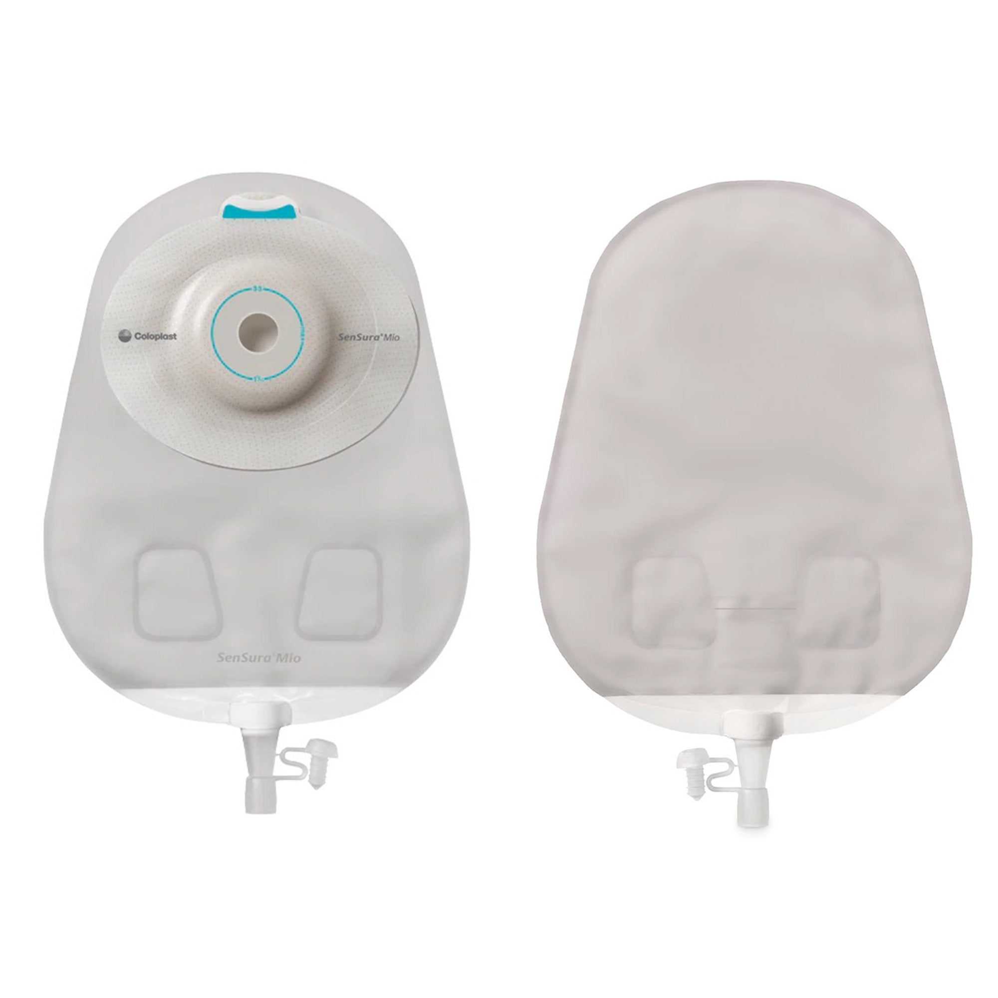 SenSura® Mio Convex Deep 1-Piece Transparent Urostomy Pouch, 10 – 43 mm Stomas 16867
