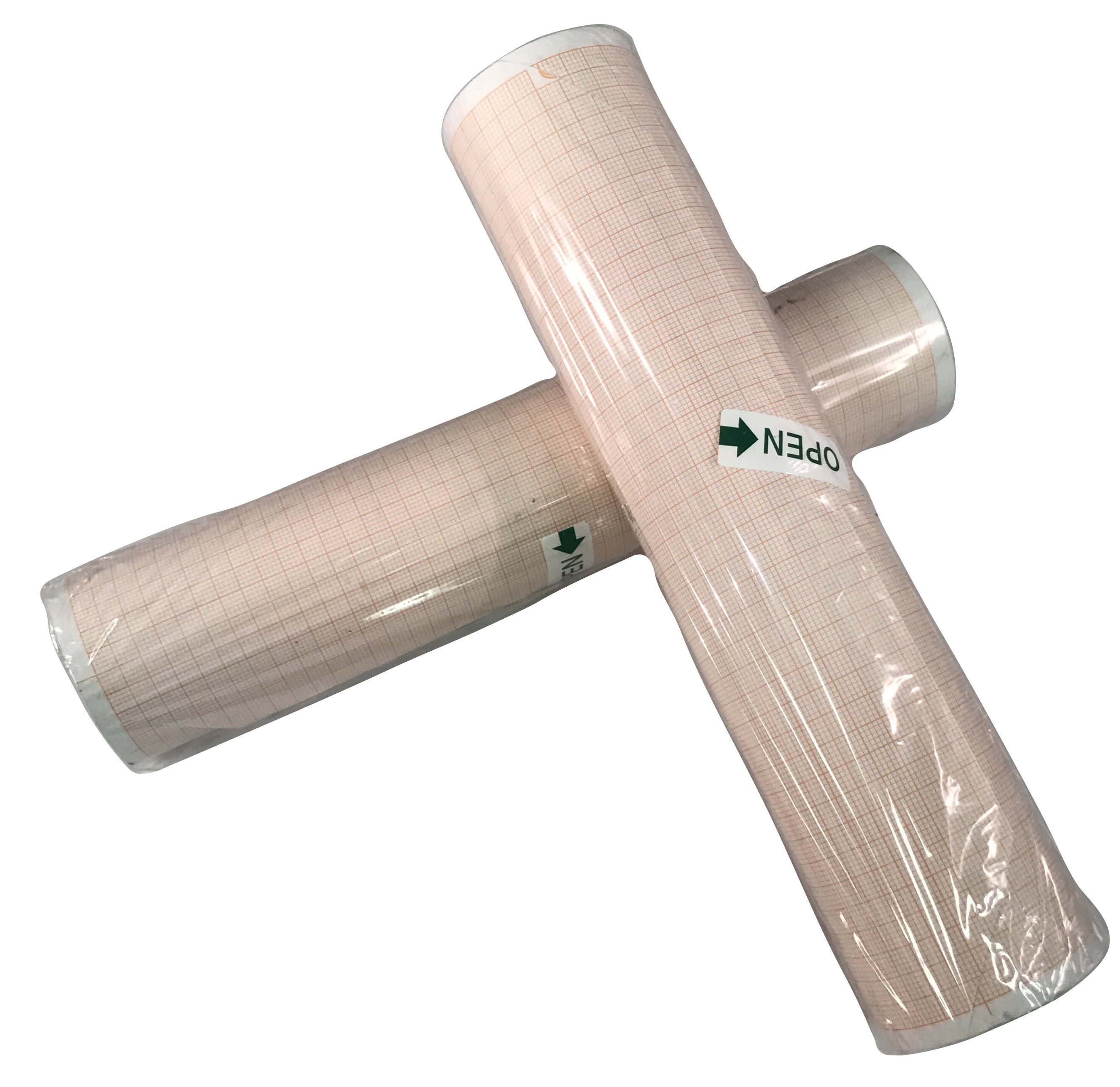 Recording Chart Paper Roll Red Grid ECG-PP