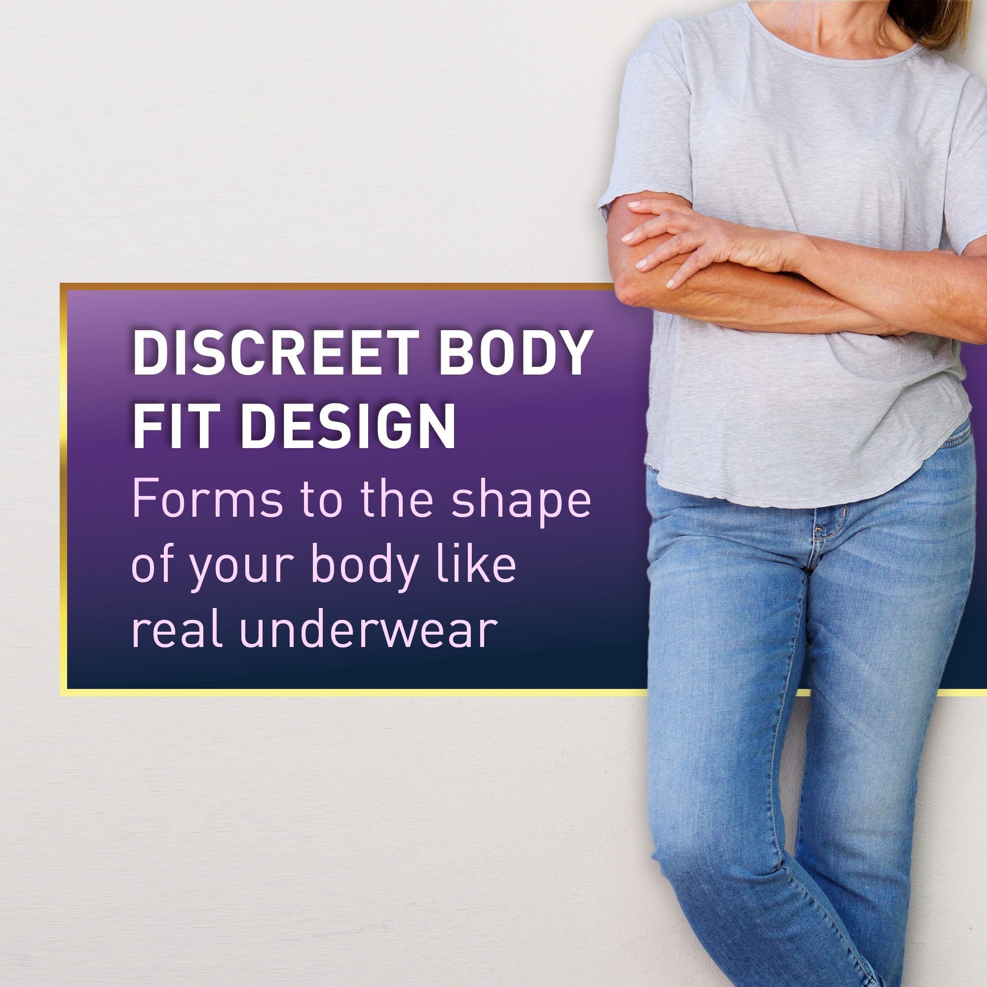McKesson Premium Discreet Underwear for Women, Heavy Absorbency, Small/Medium UWDS-SMPINK