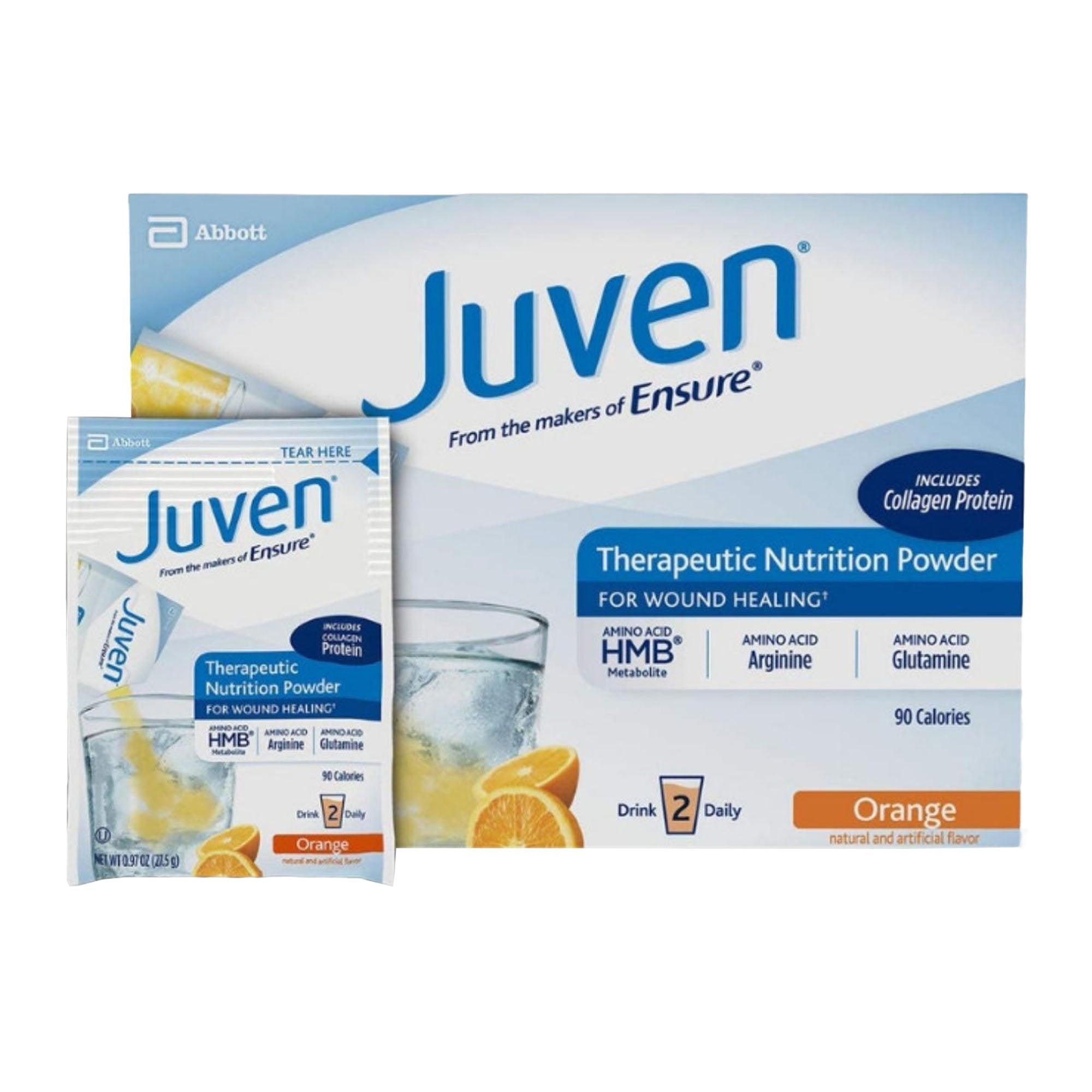 Juven® Orange Arginine/Glutamine Therapeutic Nutrition Powder 66674
