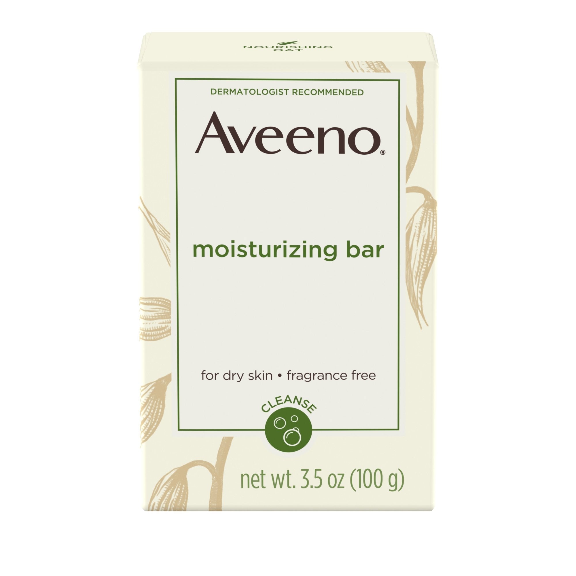 Aveeno® Moisturizing Cleansing Bar, 3.5 oz. 100362300