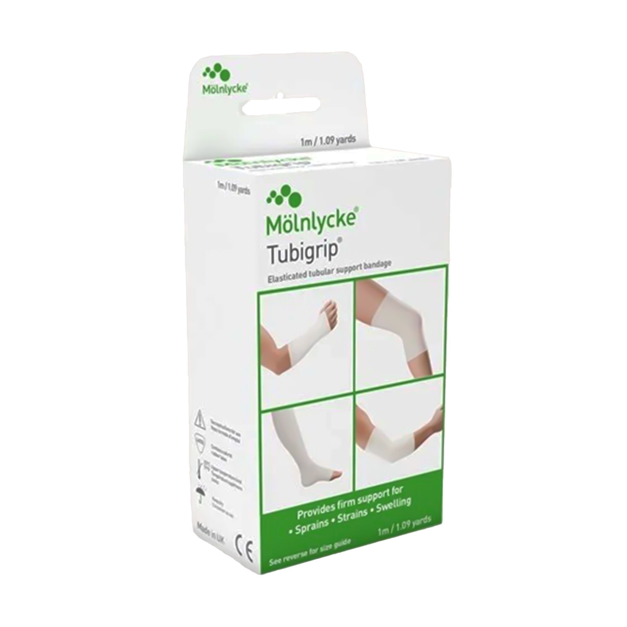 Tubigrip® Pull On Elastic Tubular Support Bandage, 1 Meter, Size D 1522