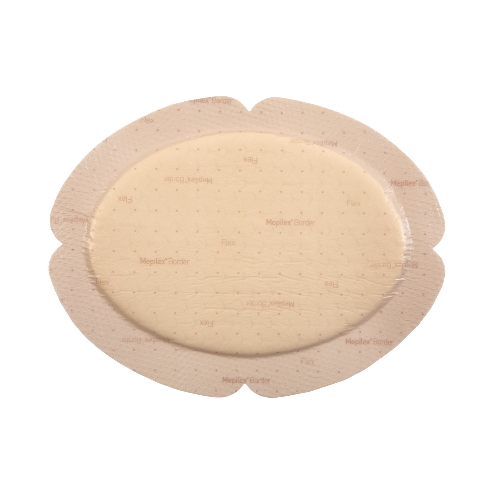 Mepilex® Border Flex Silicone Adhesive Foam Dressing, 13 x 16 Centimeter 583300