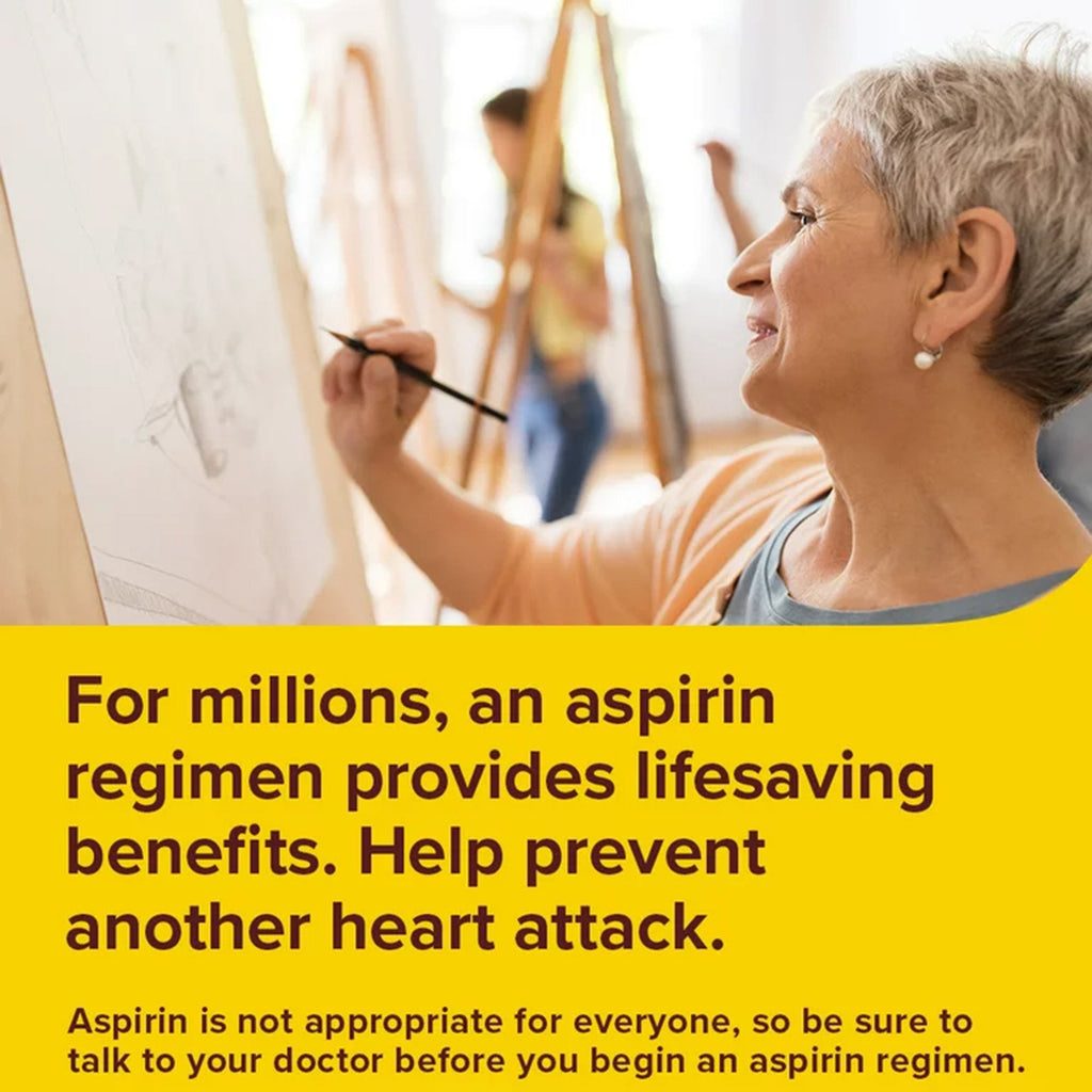 Bayer Low Dose Safety Coated Aspirin 81 mg Tablets 00280210020