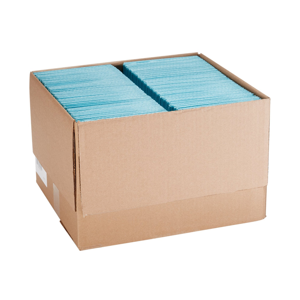 McKesson Premium Nonsterile Blue Procedure Towel, 13 x 18 Inch 18-887