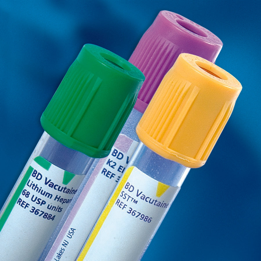BD Vacutainer® Plus SST™ Venous Blood Collection Tube Clot Activator / Separator Gel Additive 4 mL BD Hemogard™ Closure Plastic Tube 367977