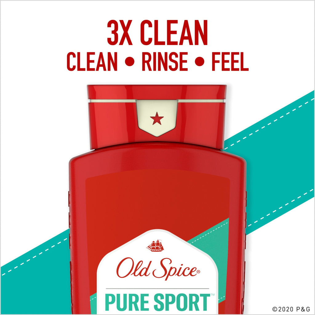 Old Spice® High Endurance® Body Wash Pure Sport™ 03700039316