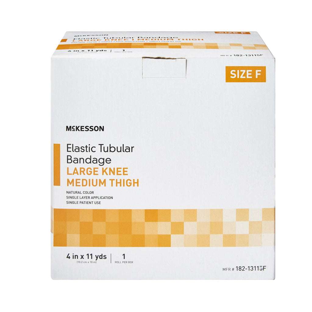 McKesson Elastic Tubular Support Bandage, 4 Inch x 11 Yard 182-13115F