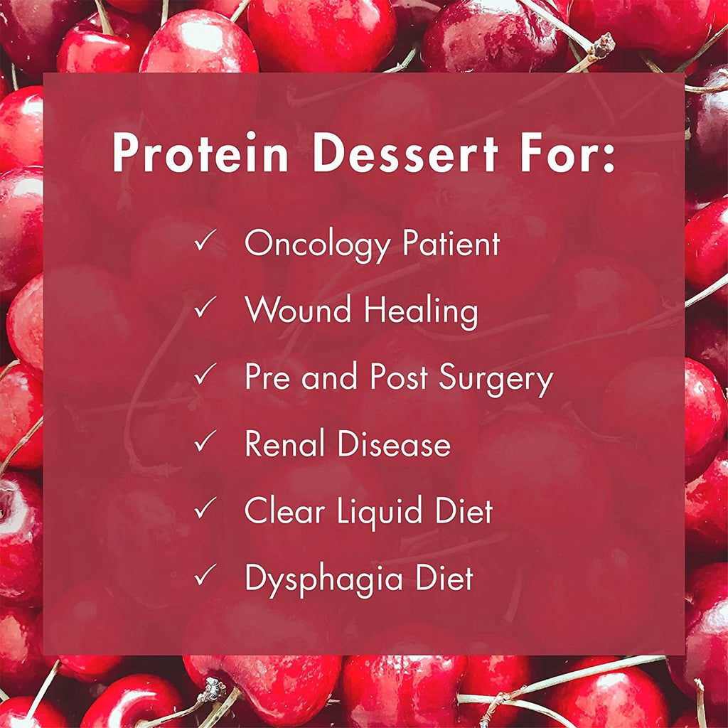 Gelatein® Plus Cherry High Protein Gelatin, 4-ounce cup 11701