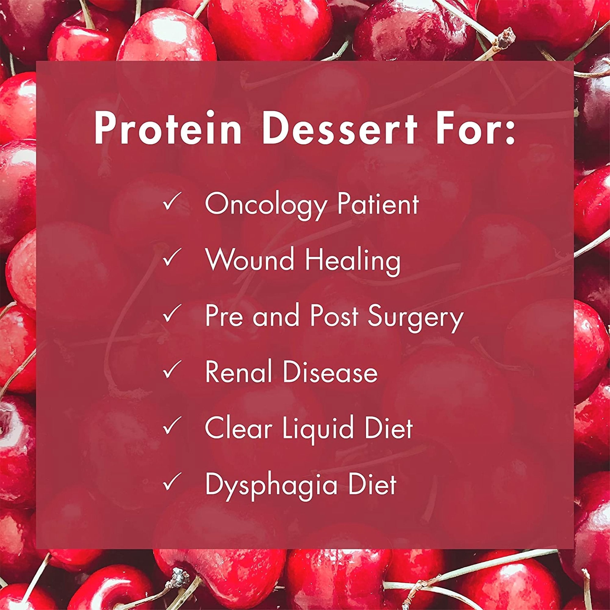 Gelatein® Plus Cherry High Protein Gelatin, 4-ounce cup 11701