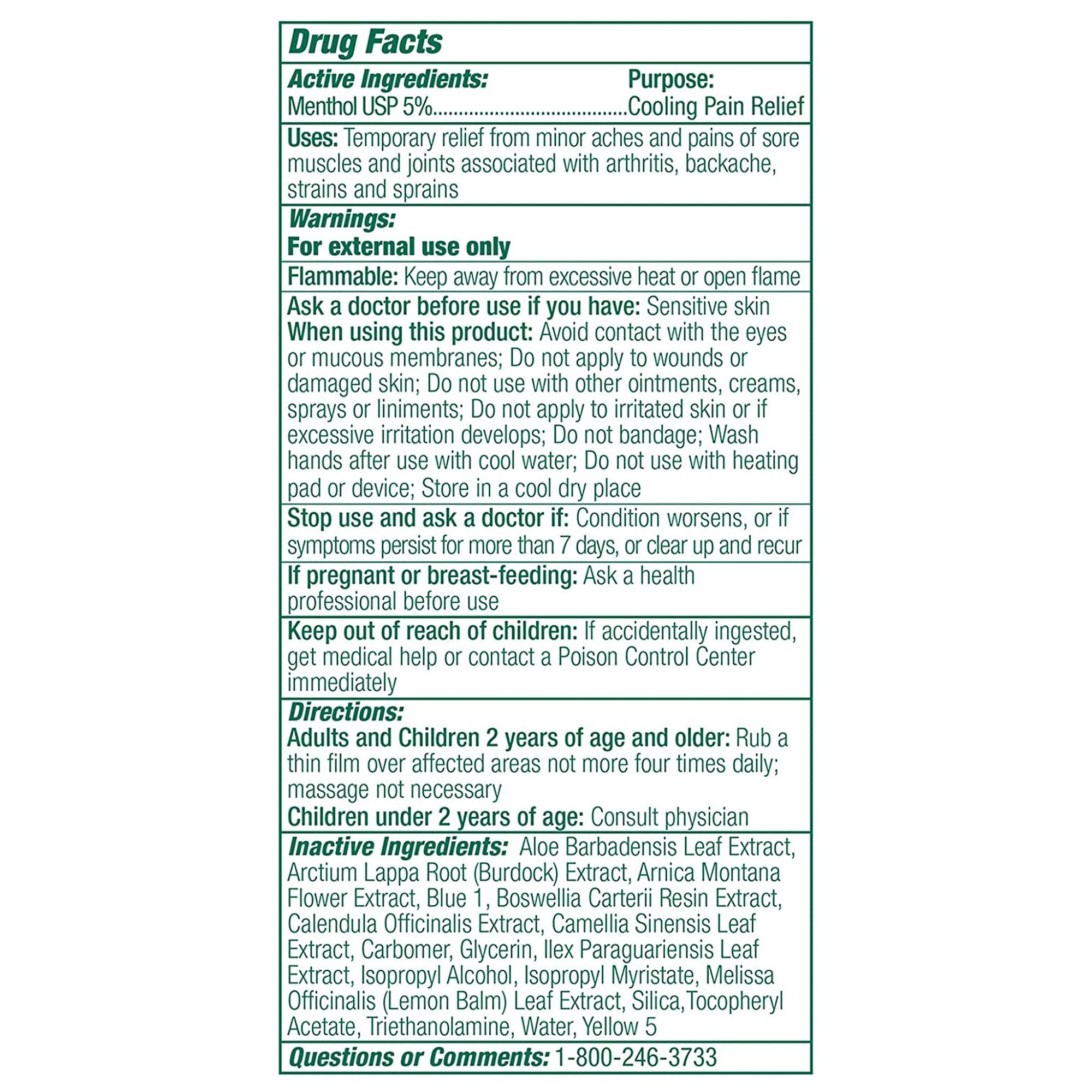 Biofreeze® Professional Pain Relieving Gel, 4-ounce tube RKT3209975