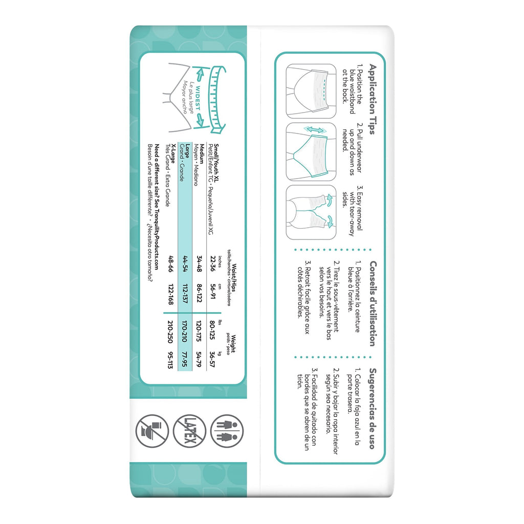 ComfortCare™ Absorbent Underwear, Large 2976-100