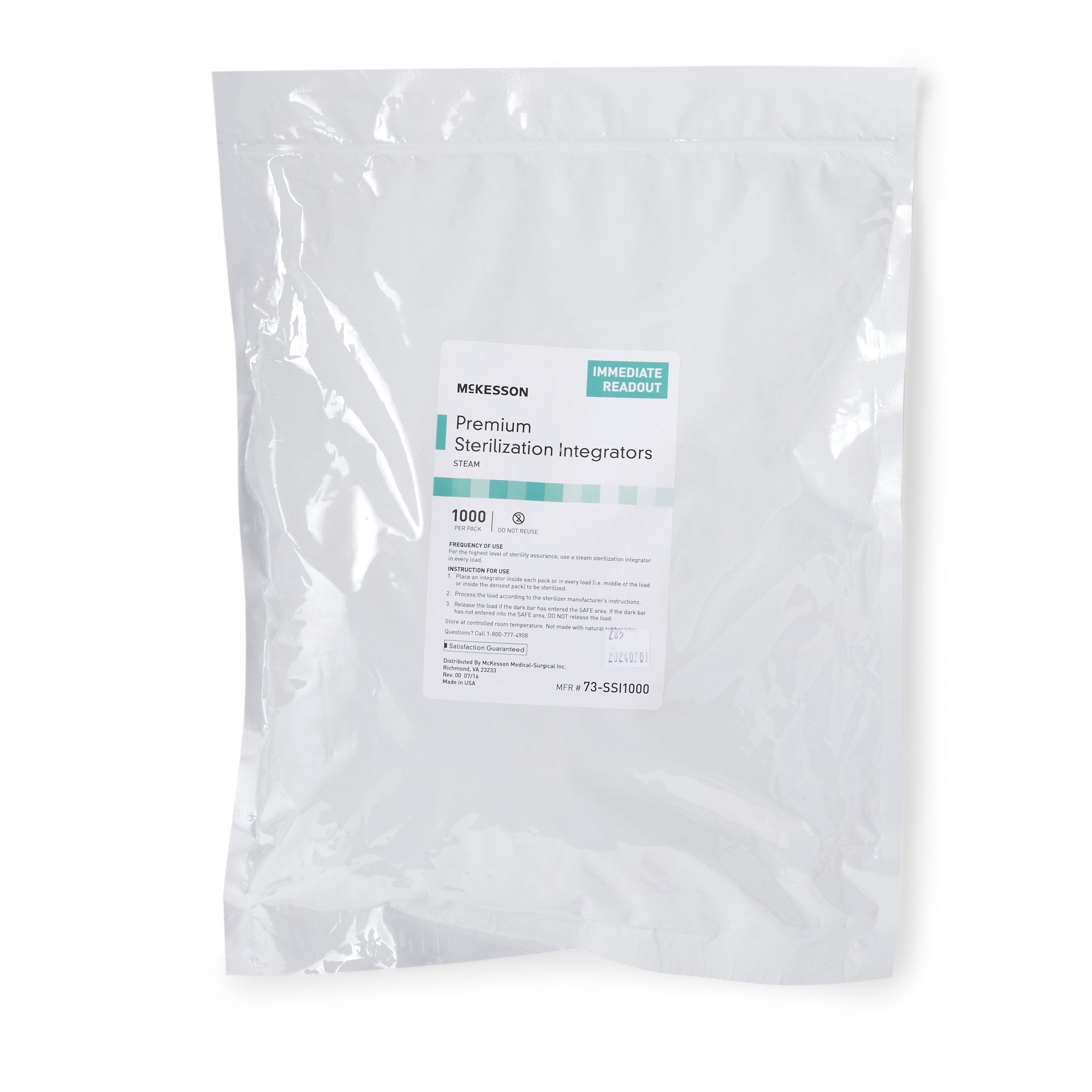 McKesson Sterilization Chemical Integrator Strip 73-SSI1000