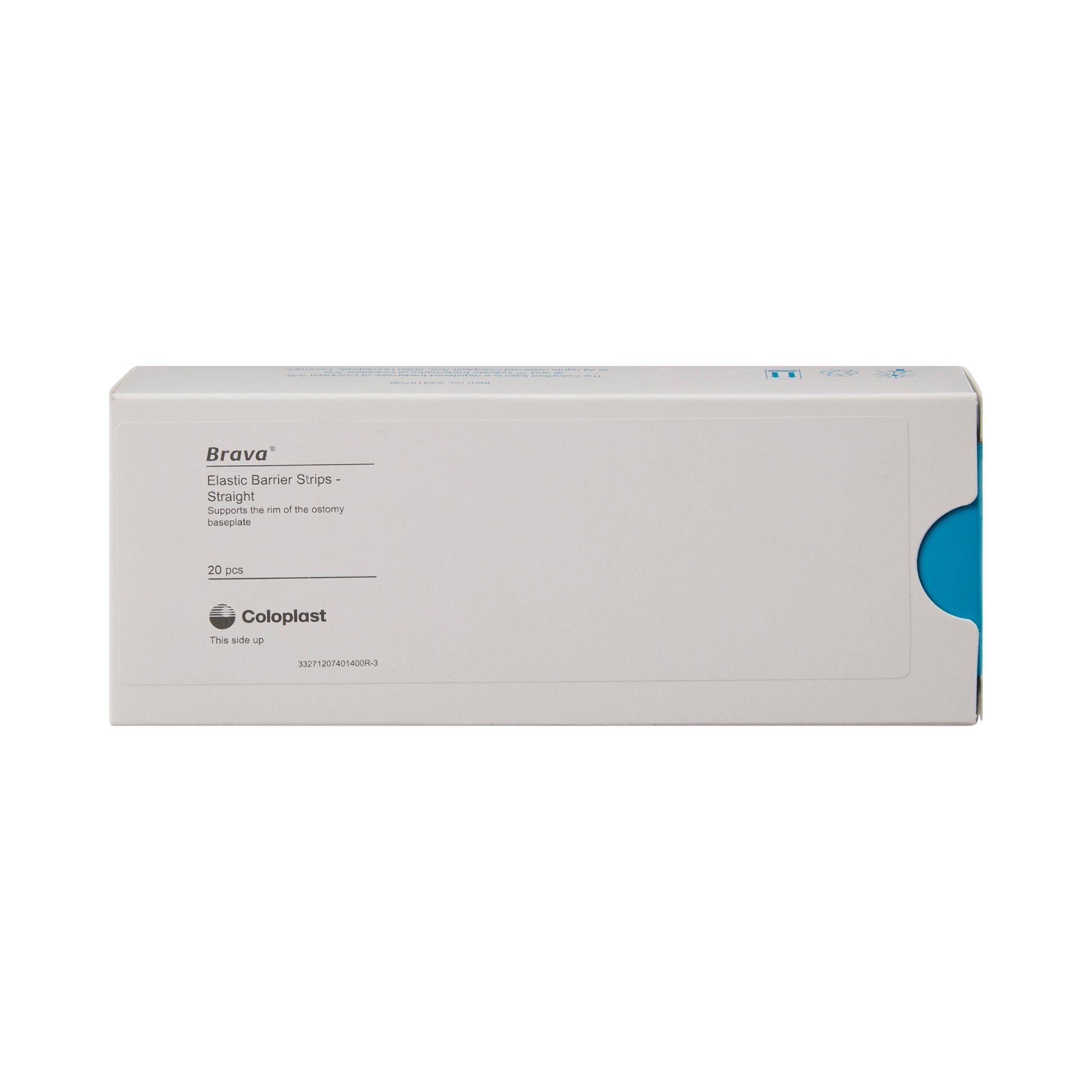 Coloplast Ostomy Elastic Barrier Strips, Straight 120740