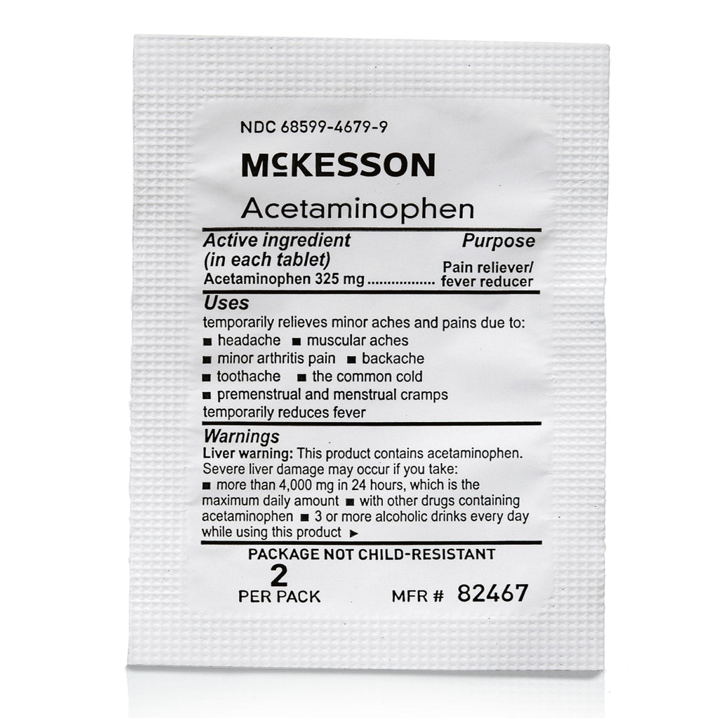 McKesson Acetaminophen Pain Relief 82467