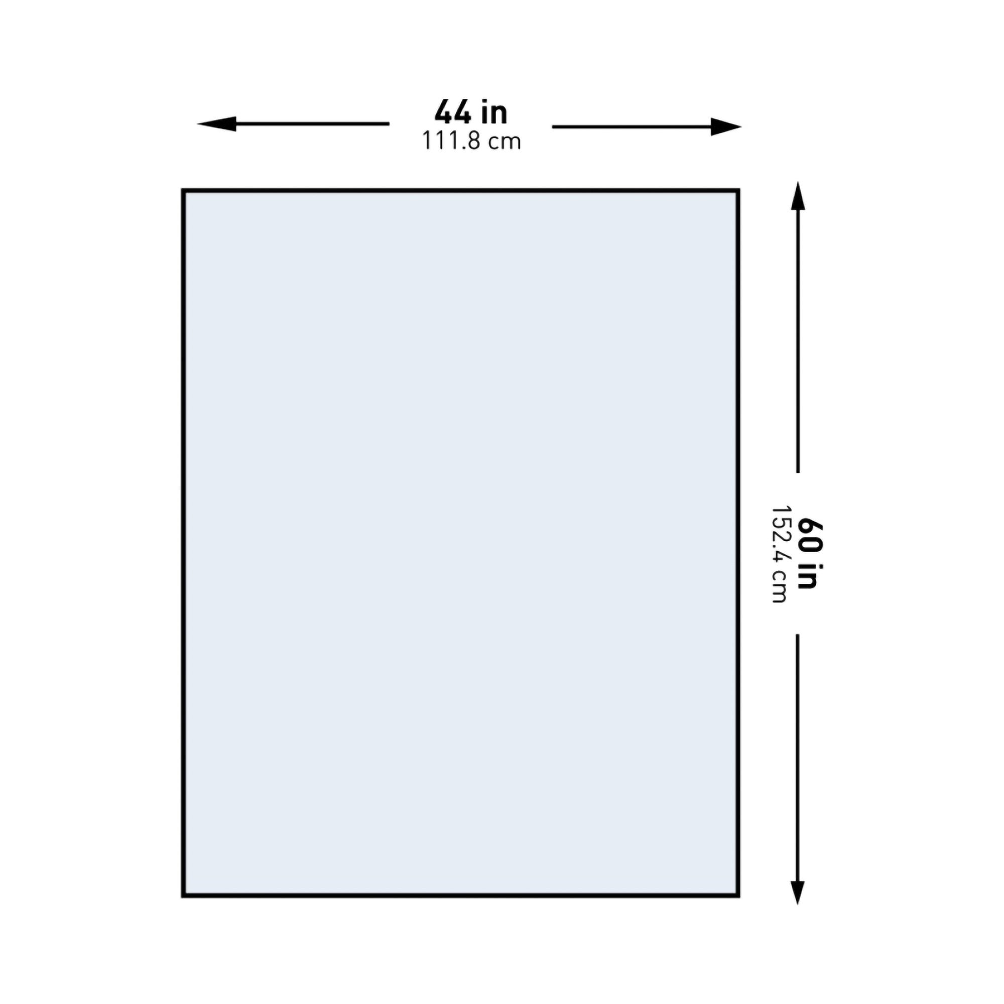 McKesson Sterile Half Drape Sheet, 60 x 44 Inch 16-I80-12401-S