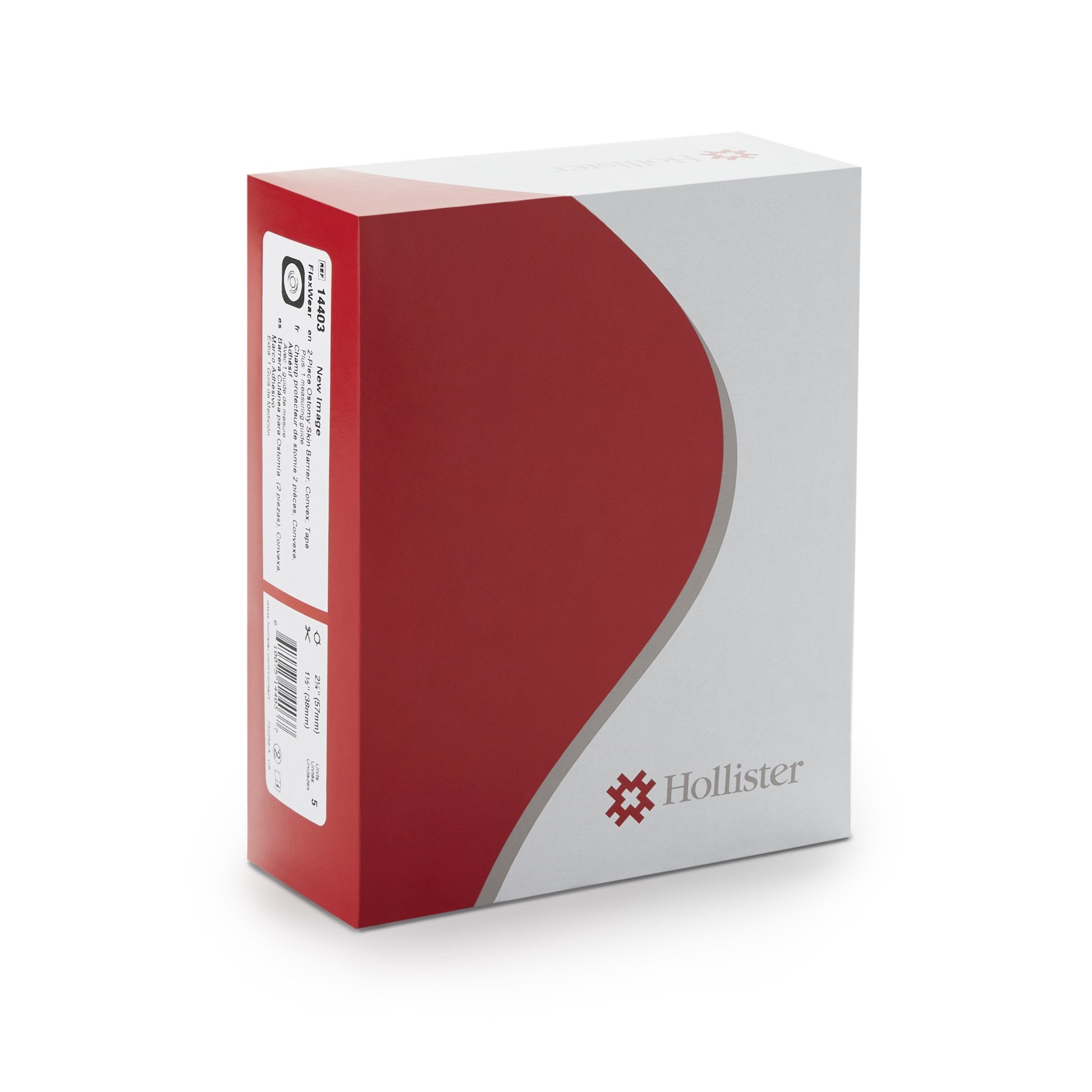 New Image™ Convex FlexWear Skin Barrier with Up to 1½ Inch Stoma Opening 14403
