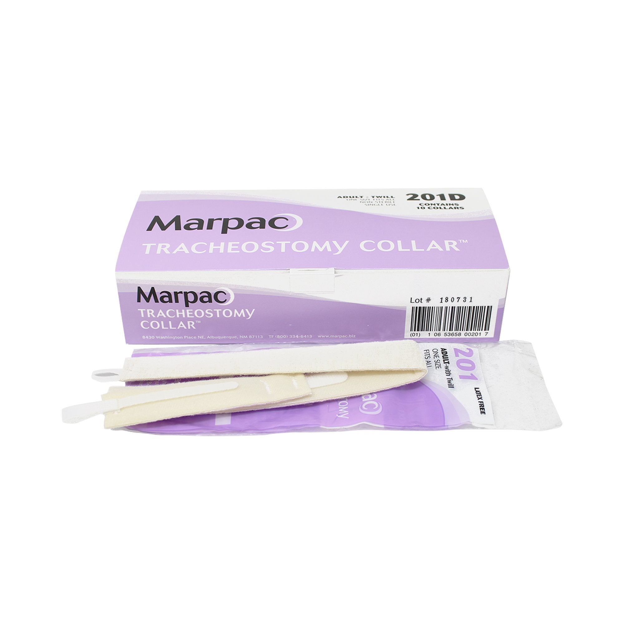 Marpac Tracheostomy Collar, Adult 201D