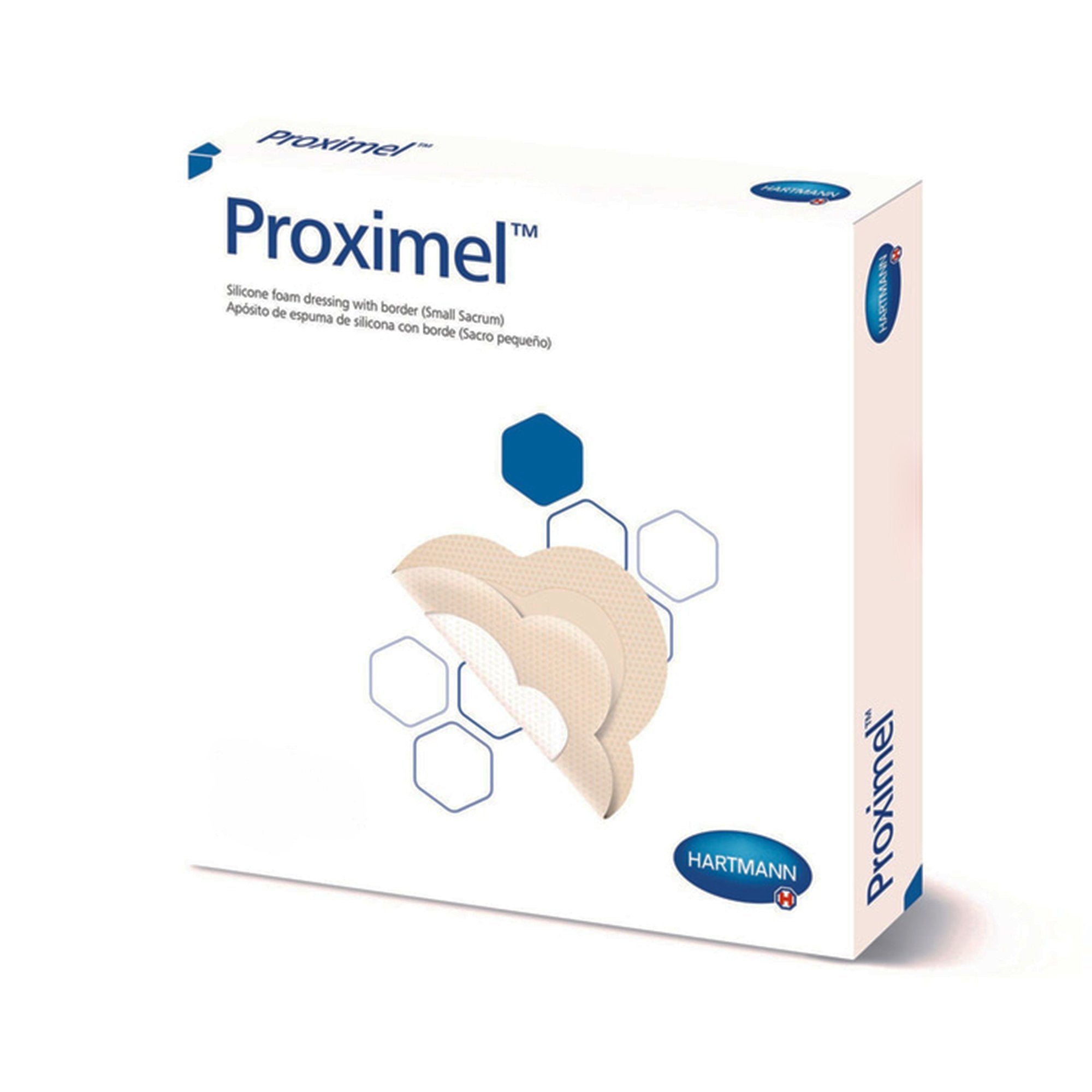 Proximel® Silicone Adhesive Foam Dressing, 4 x 12 Inch 14500000