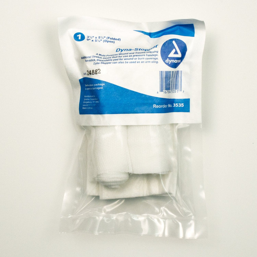 Dyna-Stopper Sterile Trauma Dressing, 5-1/2 x 9 Inch 3535