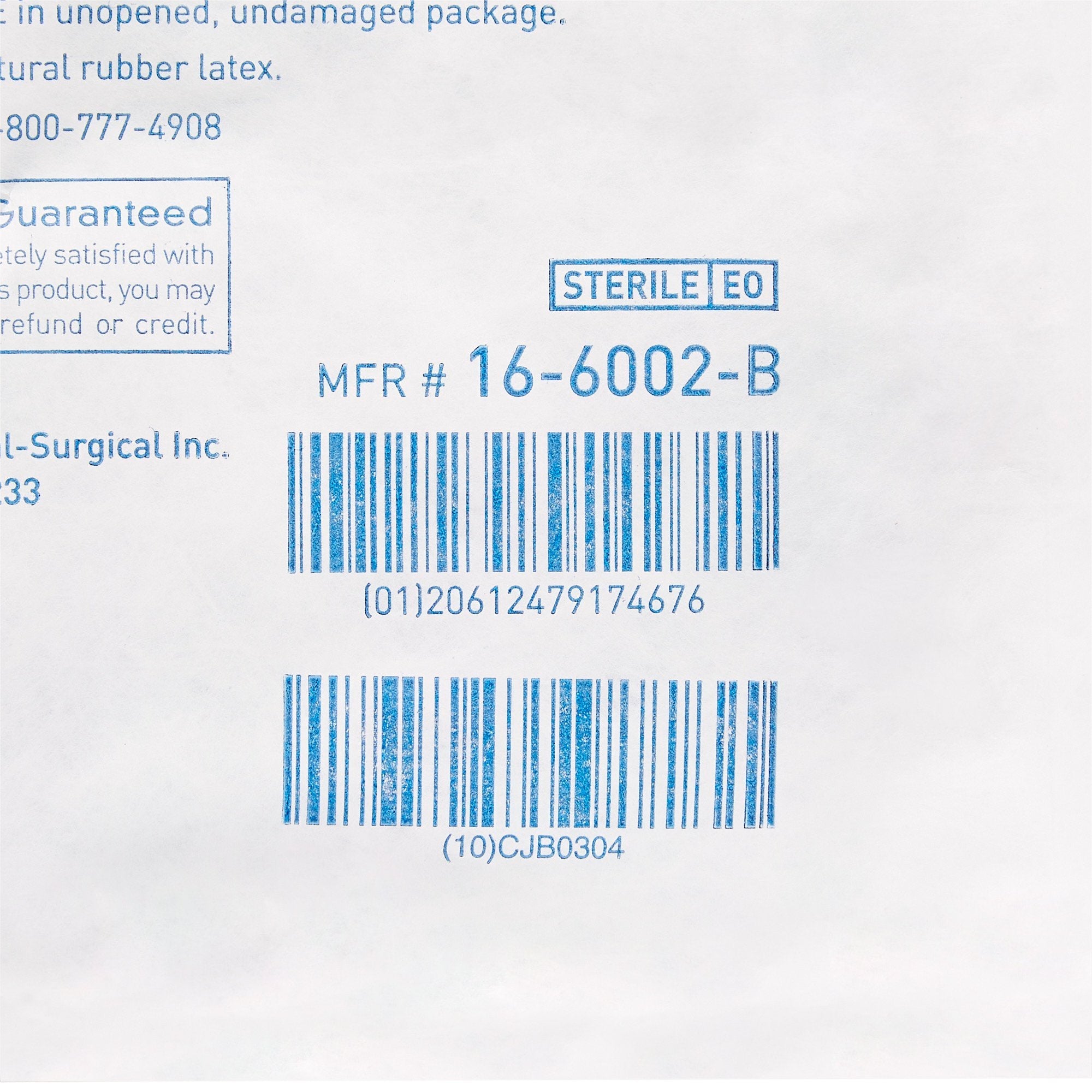 McKesson Sterile Blue O.R. Towel, 17 x 27 Inch 16-6002-B