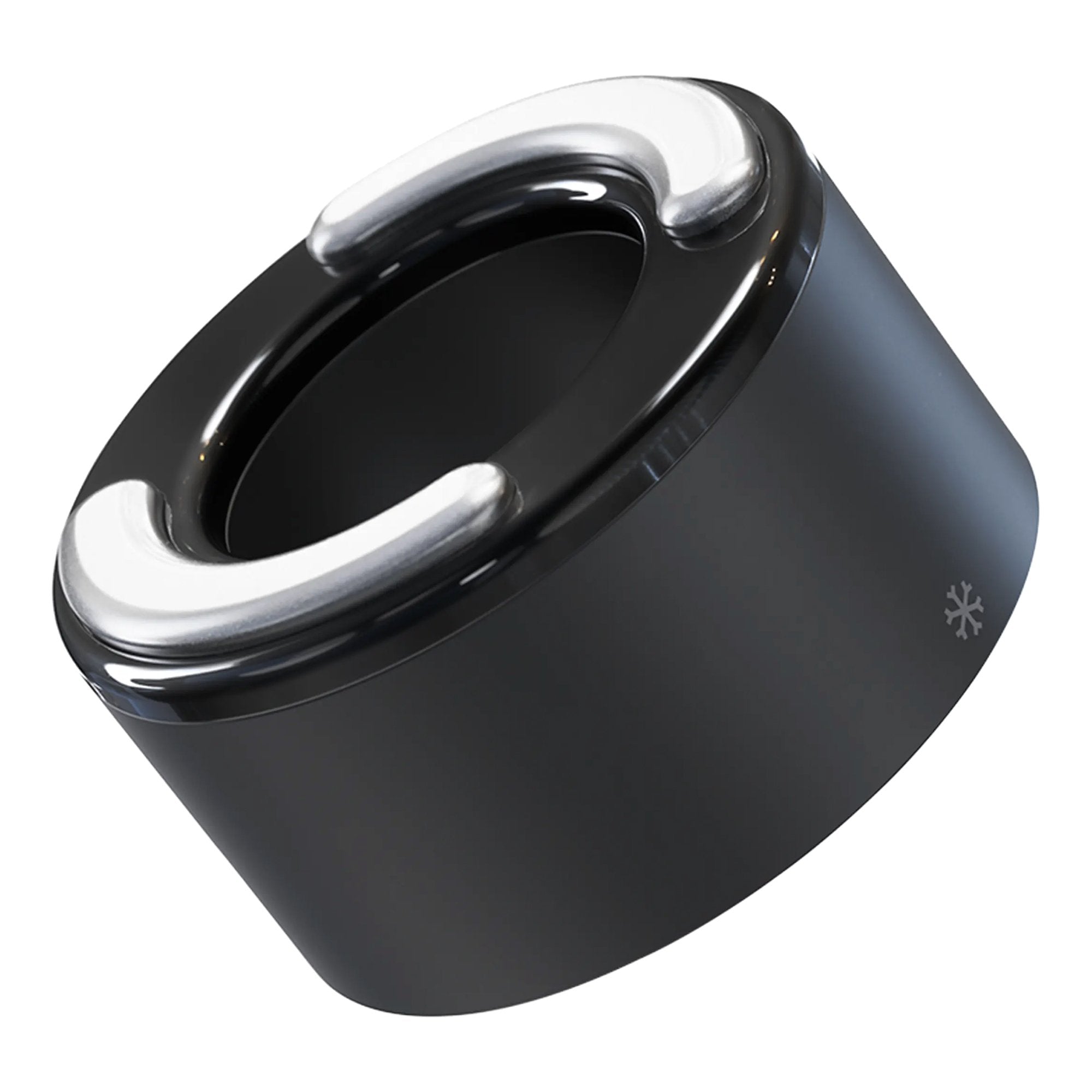 TheraFace Hot and Cold Rings Facial Massage, Black TF02228-01