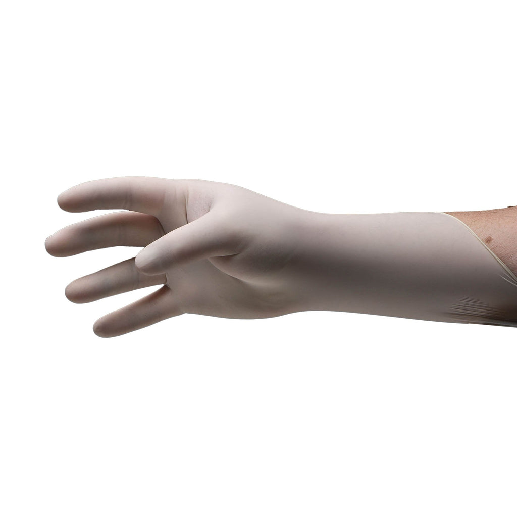 Pulse® 151 Series Latex Exam Glove, Medium, White 151200