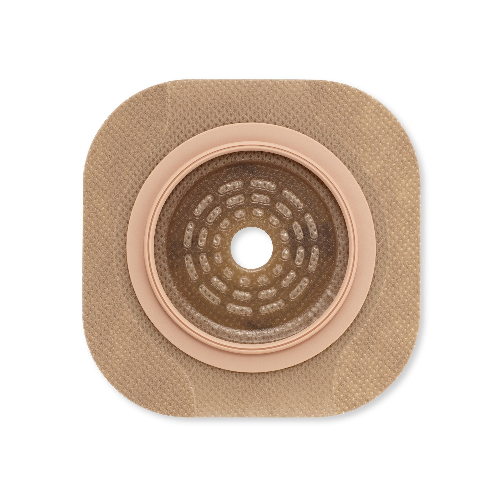New Image™ Flat CeraPlus™ Ostomy Barrier with Tape Borders, 57 mm Flange, 35 mm 112017