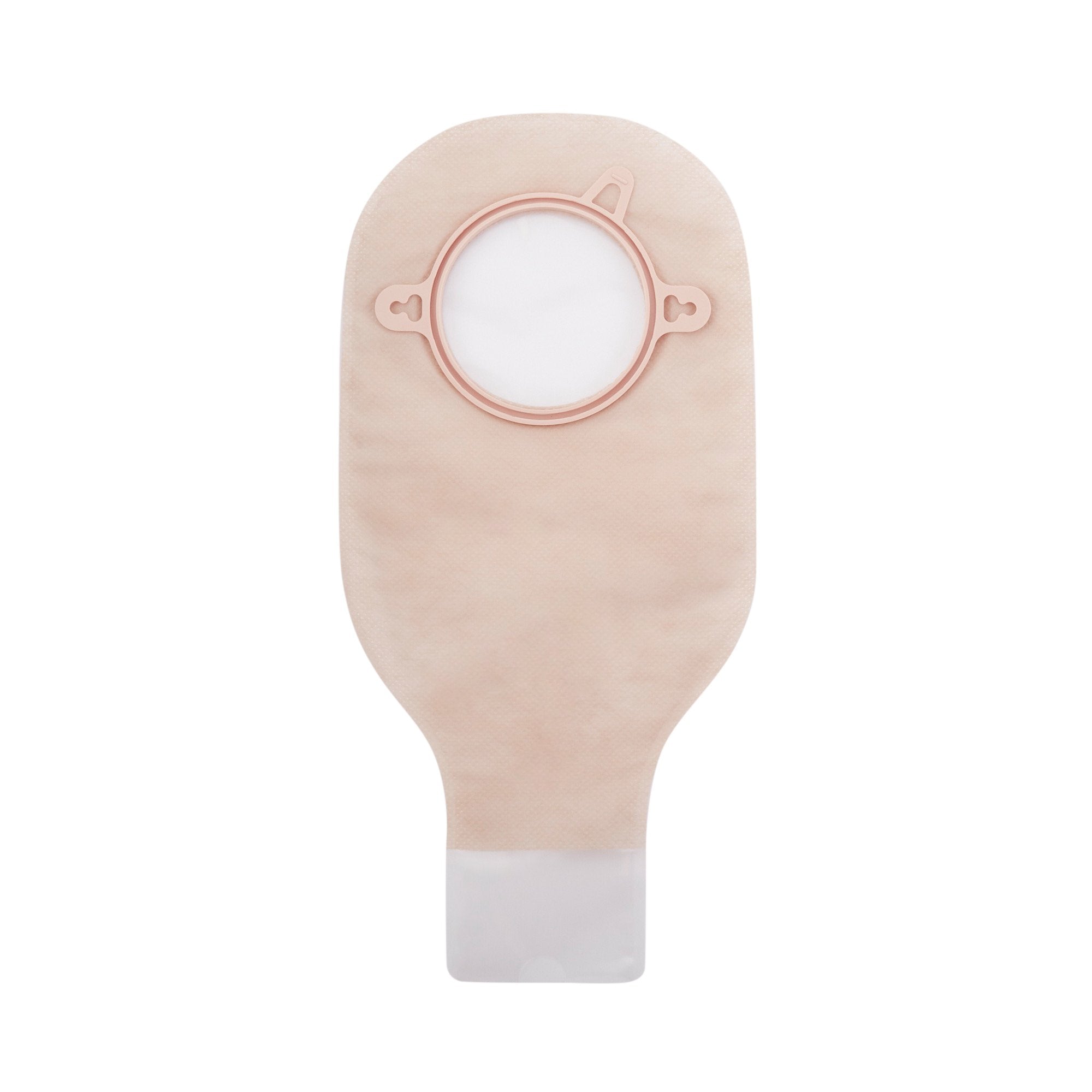 New Image™ Transparent Colostomy Pouch, Pre-cut to Fit 70 mm Stomas, Blue Match 18104