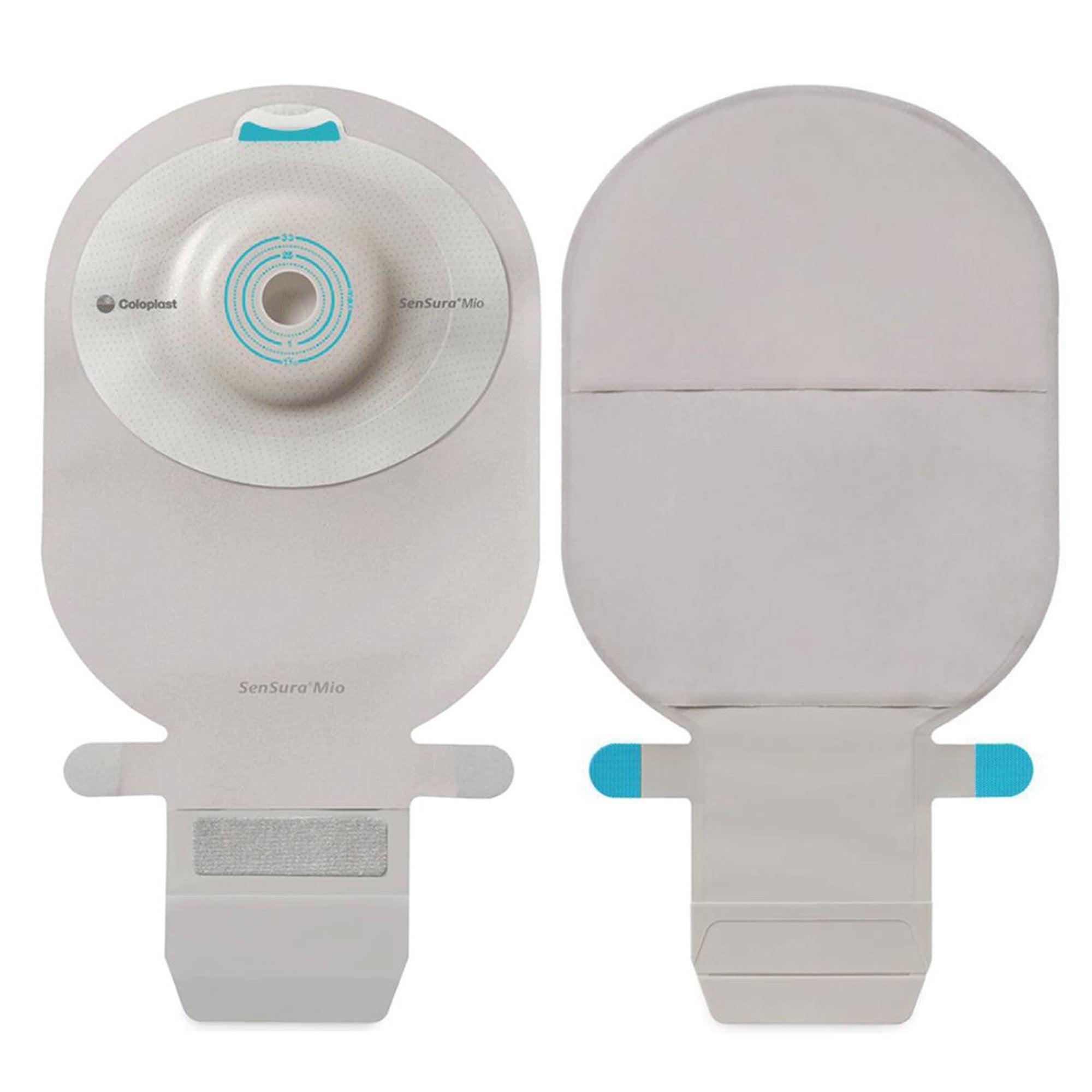 SenSura® Mio Flat 1-Piece Opaque Ostomy Pouch, 30 mm Stoma 10474