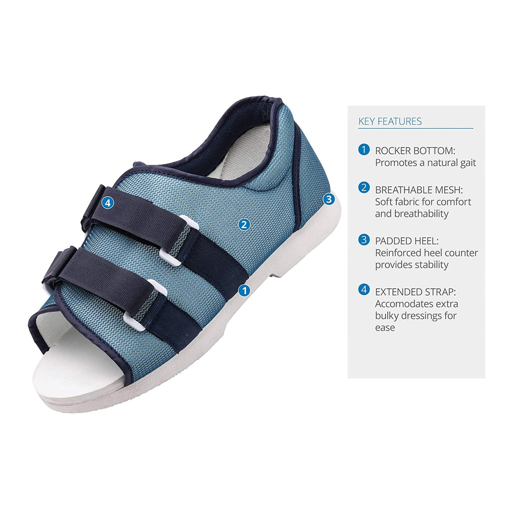 Össur® Women's Mesh Top Post-Op Shoe, Large 17007