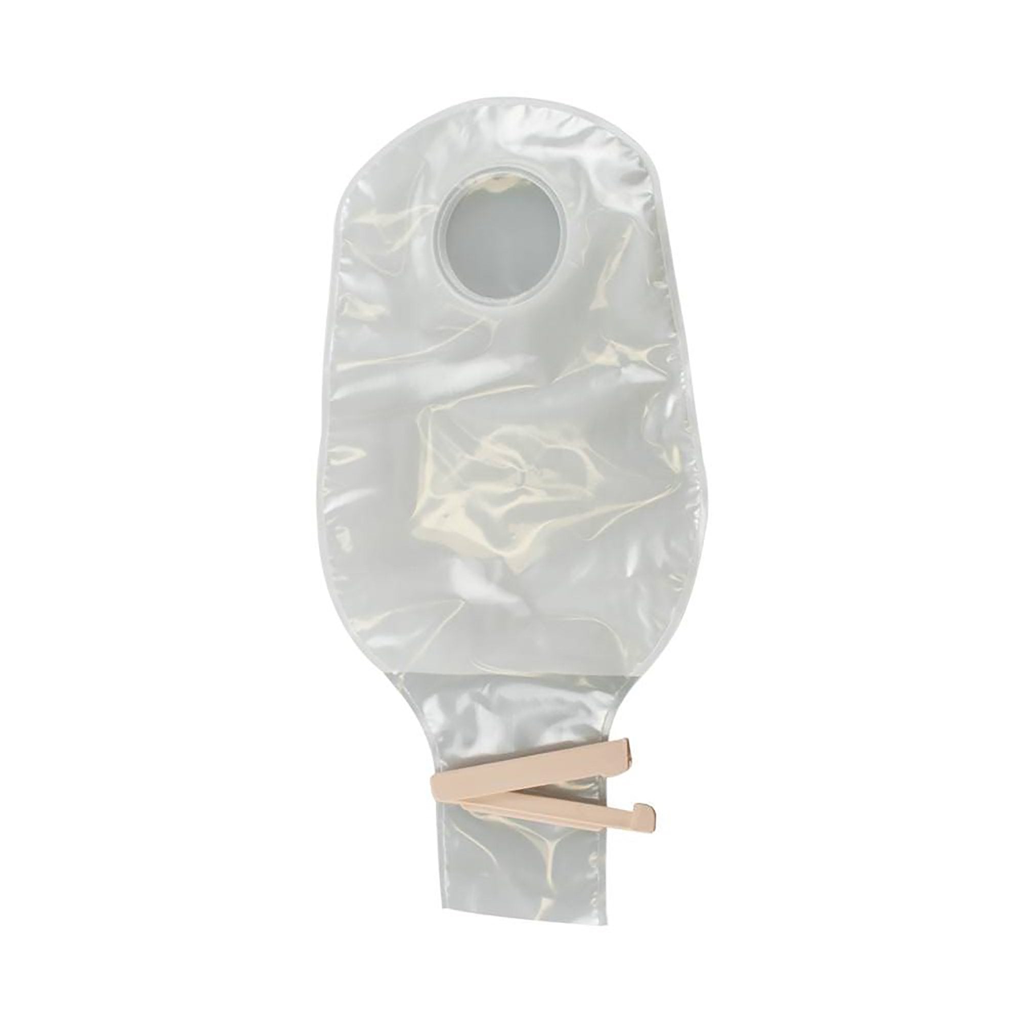 Sur-Fit Natura Two-Piece Colostomy Pouch Drainable, Vinyl, 12 Inch Length, 2¾ Inch Flange, Transparent 401514