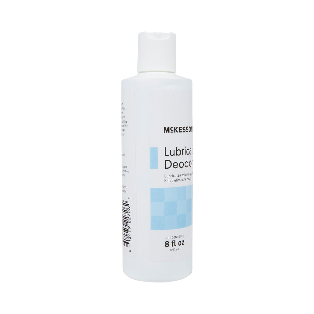 McKesson Lubricating Ostomy Appliance Deodorant, 8-ounce squeeze bottle 137-5721