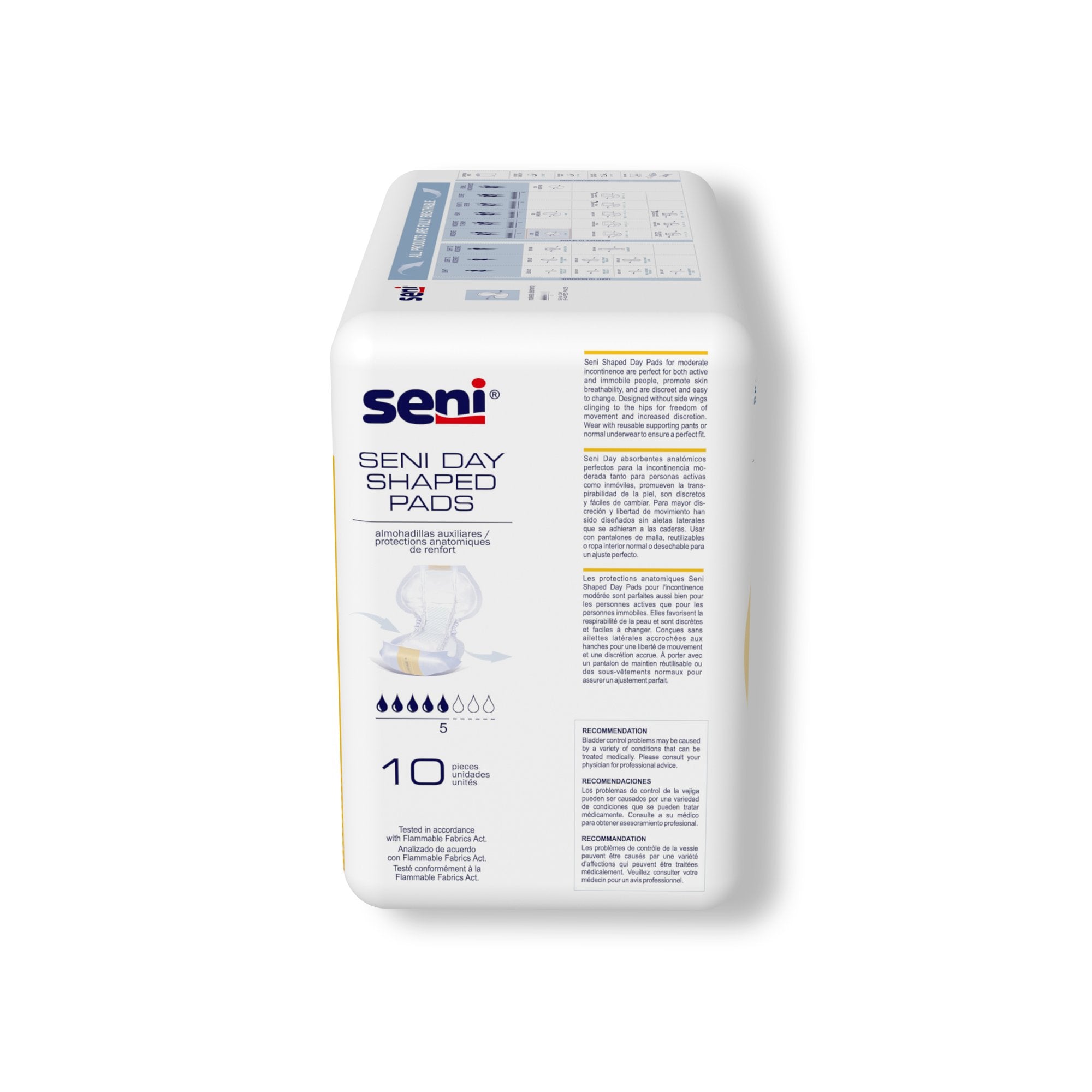 Seni® Day Shaped Pads S-UN10-PS1