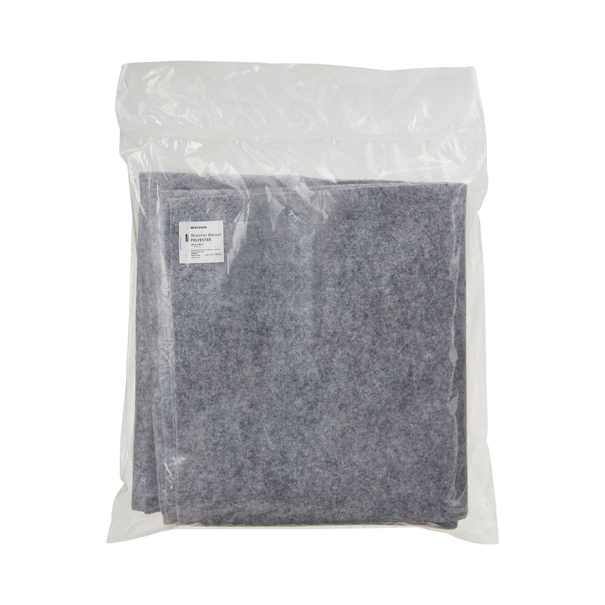 McKesson Polyester Stretcher Blanket, 40 x 80 Inch 16-10224