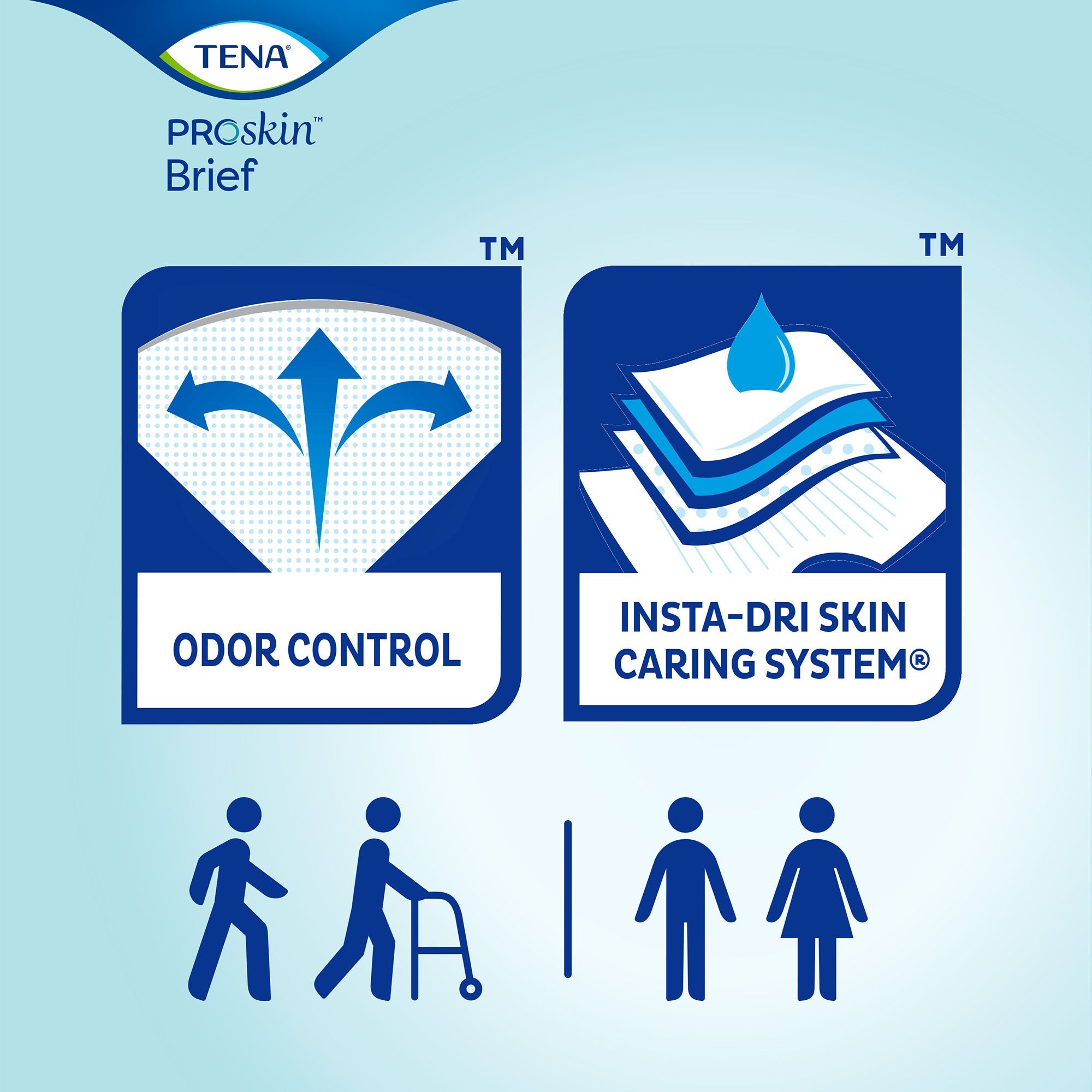 Tena® ProSkin™ Ultra Incontinence Brief, Medium 67200