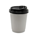 Dome Lid Medd Max LLC For 8 oz. Plate Black Disposable PSHL8