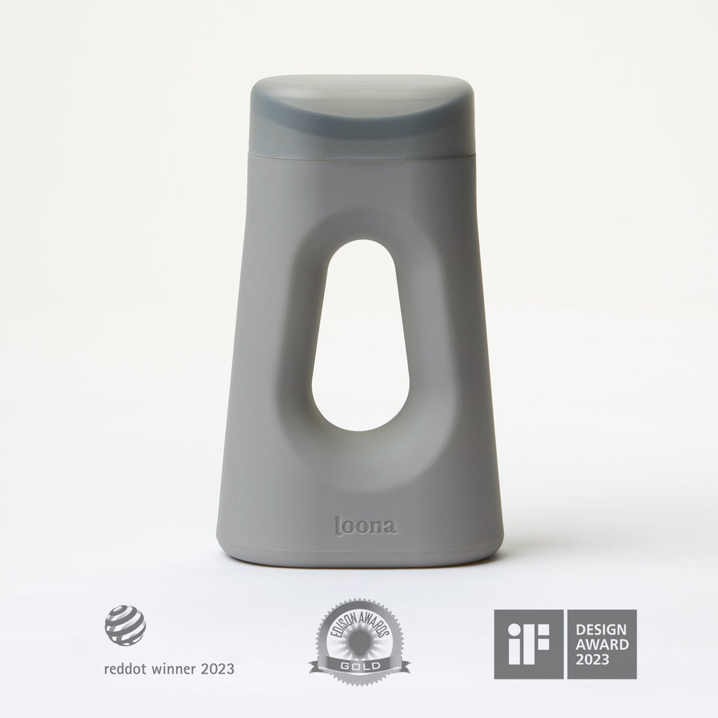 The Loona Female Urinal, Moon Grey BLOPUBSF001G