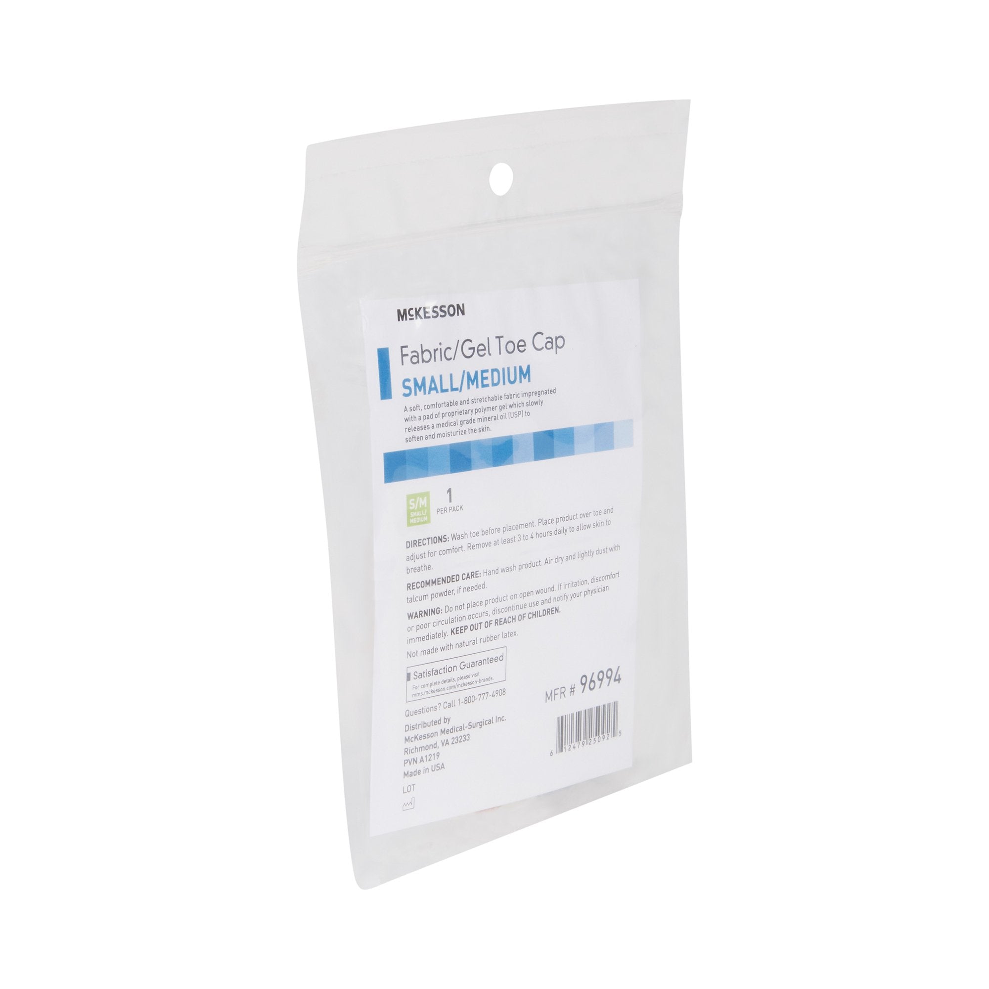 McKesson Toe Cap, Small / Medium 96994