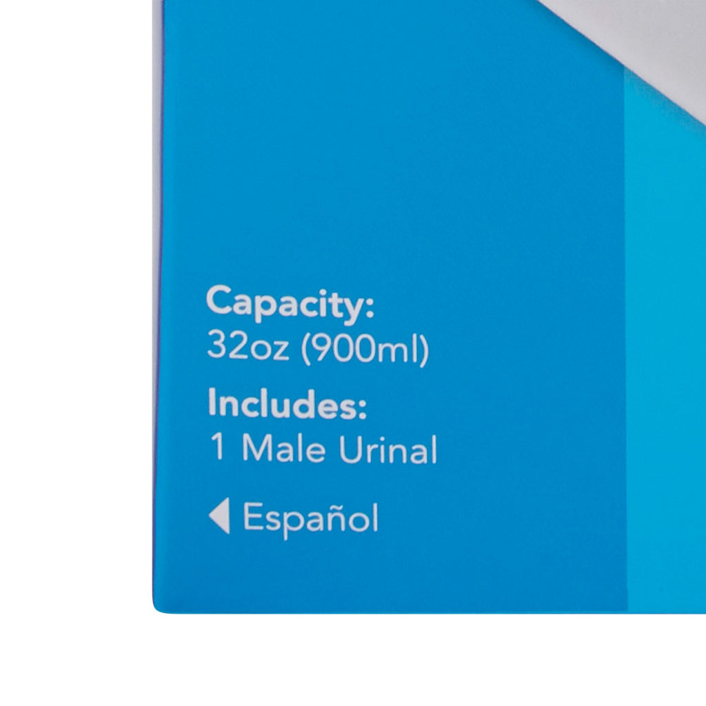 Carex® Male Urinal with Cover FGP70700 0000