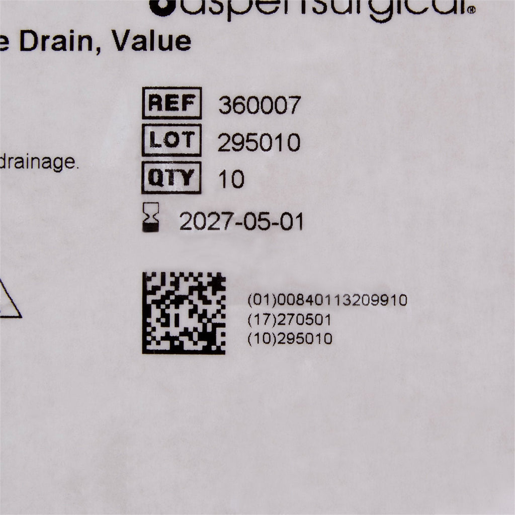McKesson Wound Drain Tube, 10 Fr., 20-centimeter Length 360005
