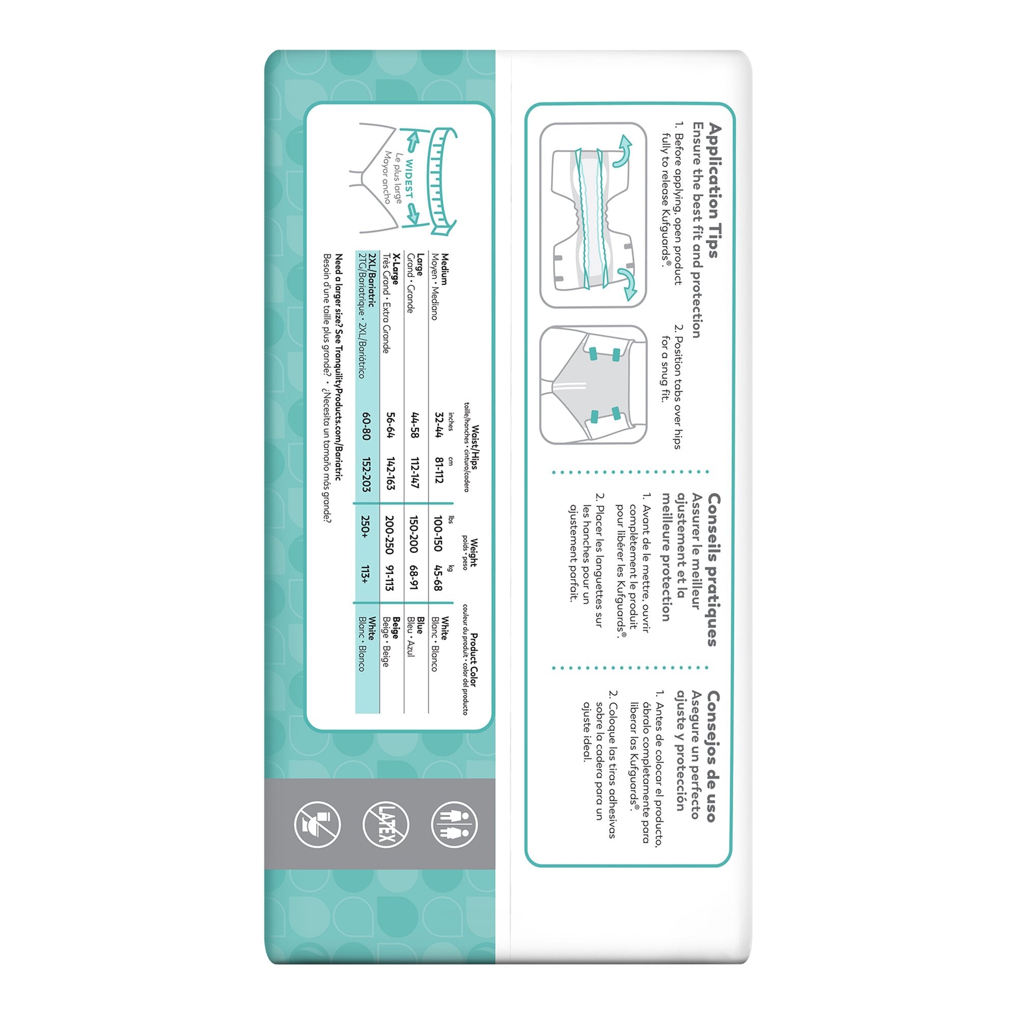 Tranquility® Essential Heavy Incontinence Brief, 2X-Large 2748