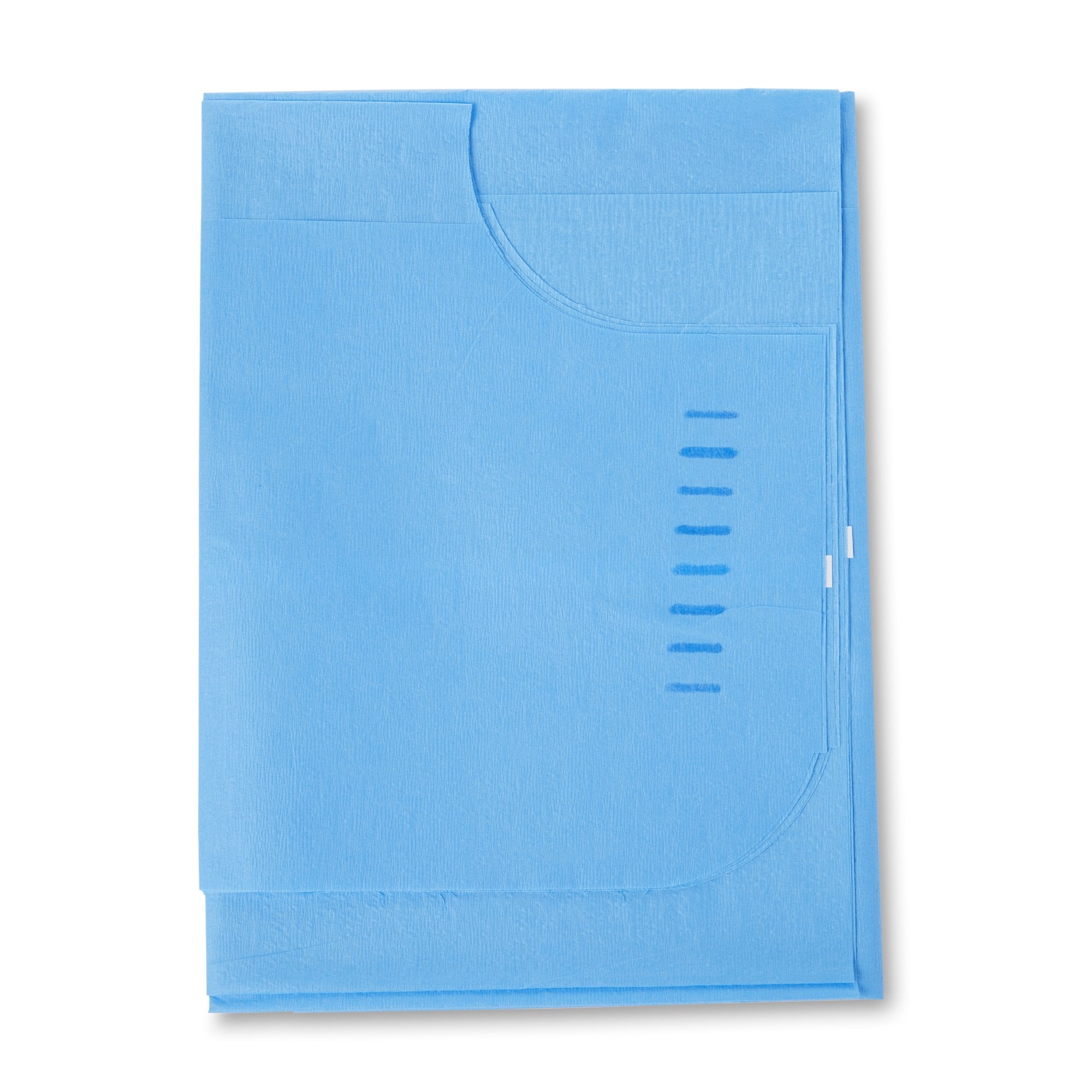 McKesson Patient Exam Gown, One Size Fits Most, Blue 18-831