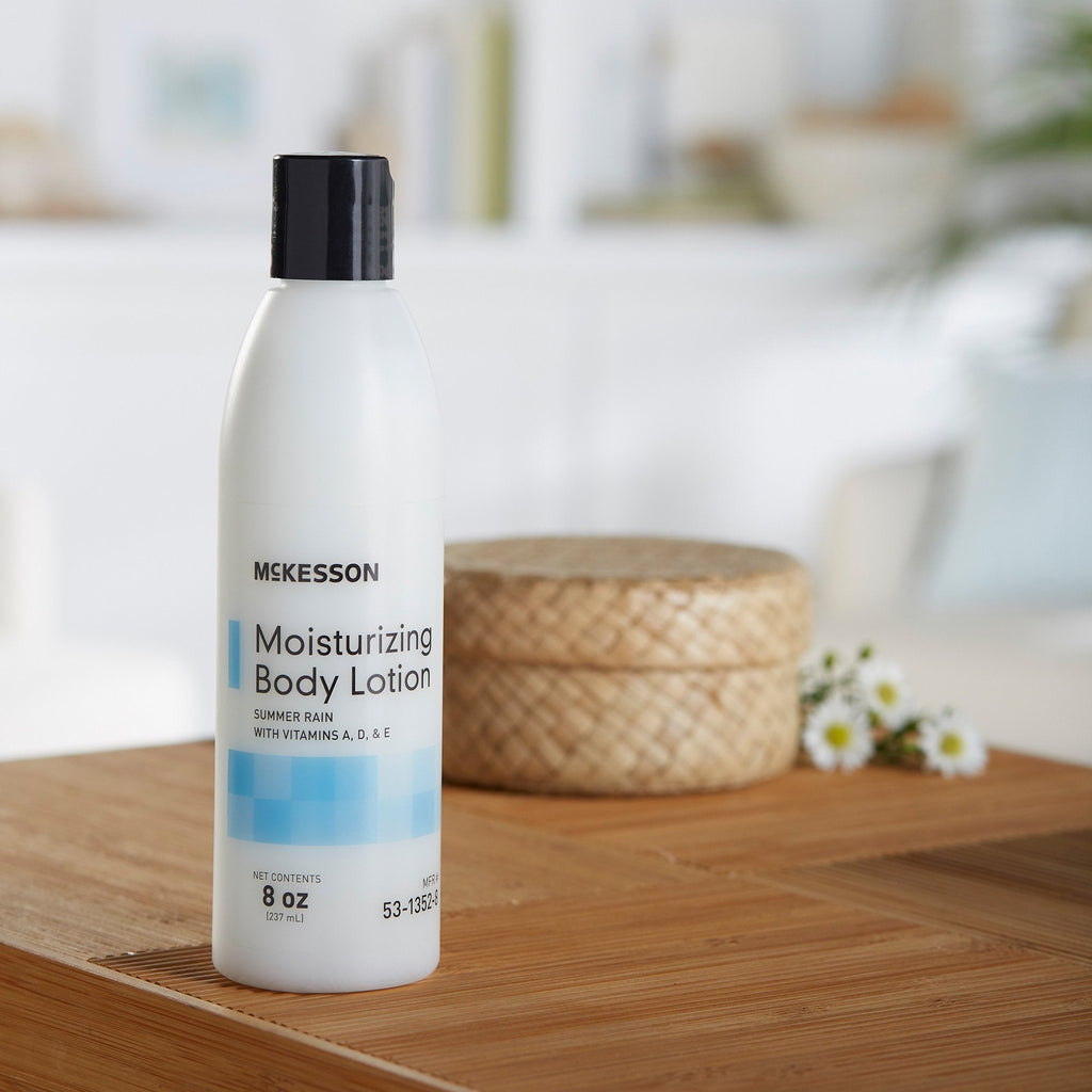 McKesson Hand and Body Moisturizer, Summer Rain Scent Lotion, 8 oz. Bottle 53-1352-8