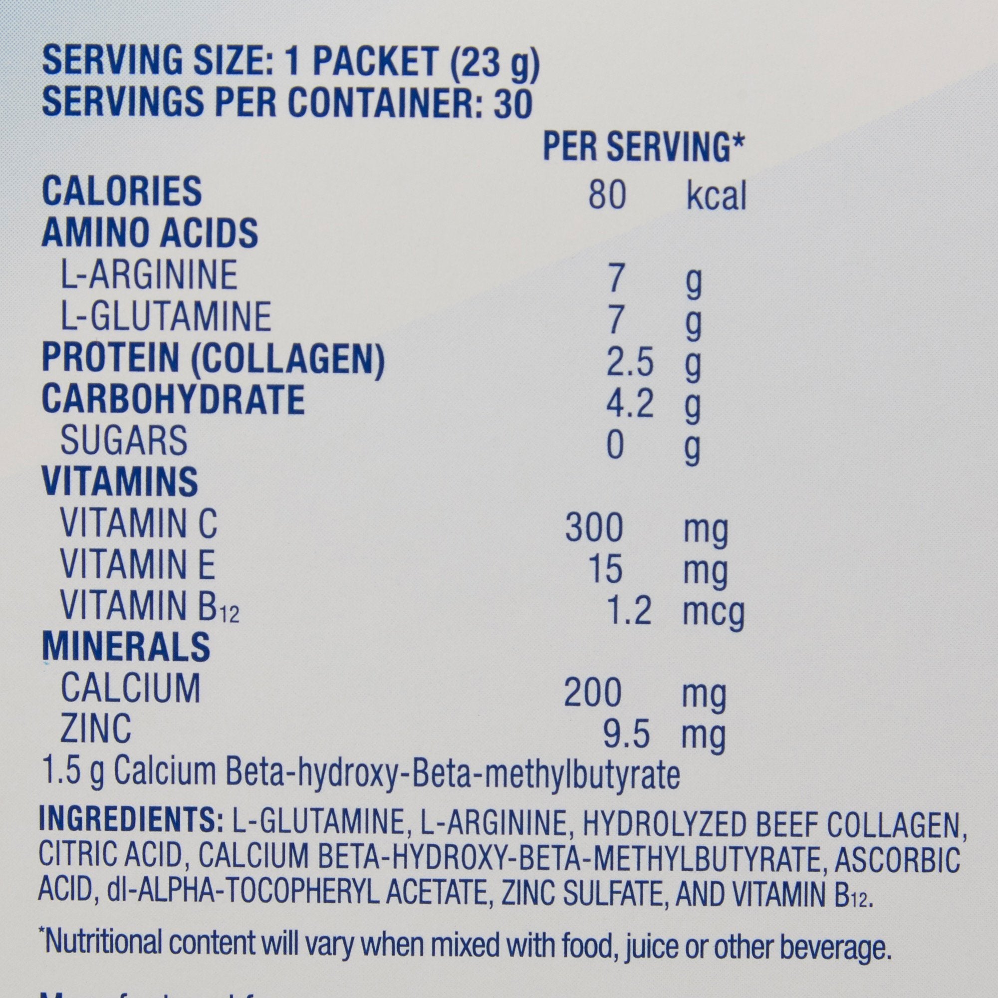 Juven® Arginine/Glutamine Therapeutic Nutrition Powder 66695